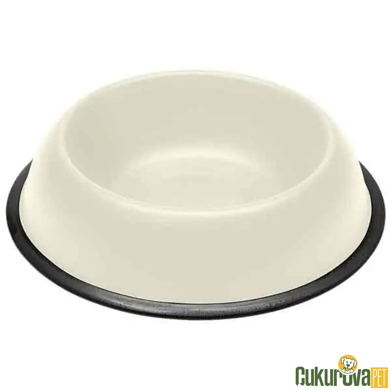 Ferplast Mira Kedi & Köpek Çelik Mama Ve Su Kabı Beyaz - 2.5 L