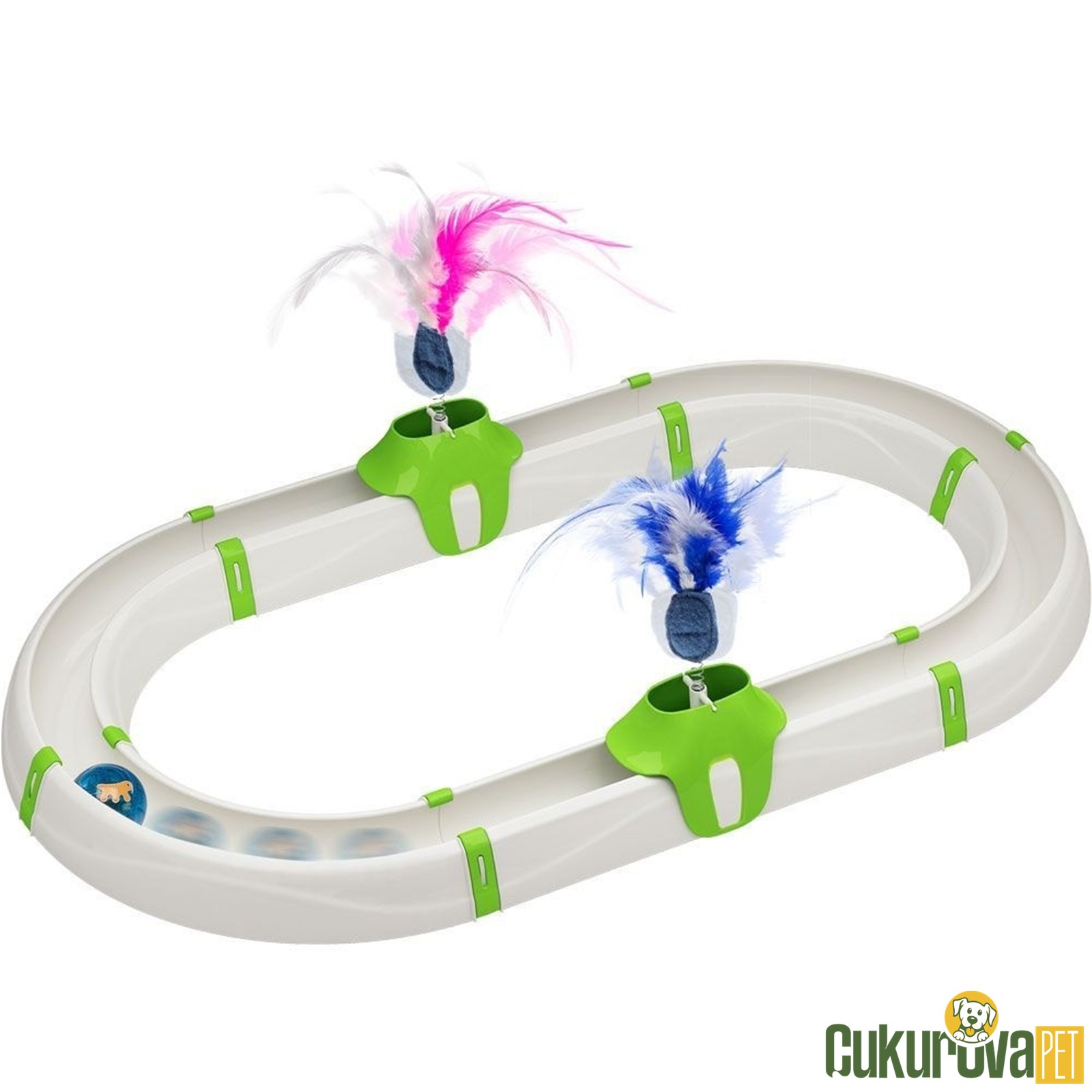 Ferplast Turbine Circuit Kedi Oyuncağı 72.4 x 40.27 x 18.1 Cm