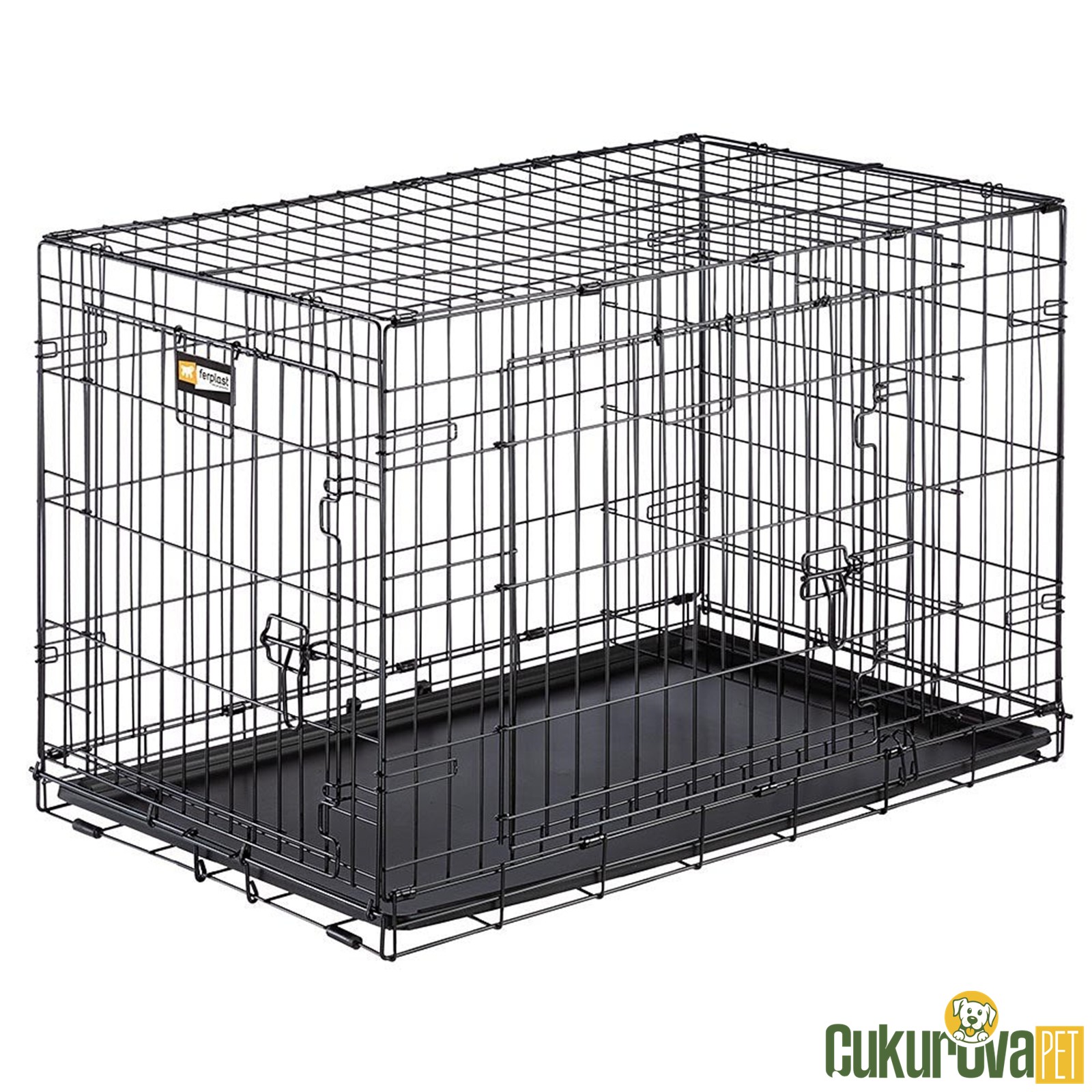 Ferplast Dog-Inn 90 Kedi & Köpek Taşıma Kafesi 92.7 x 58.1 x 62.5 Cm