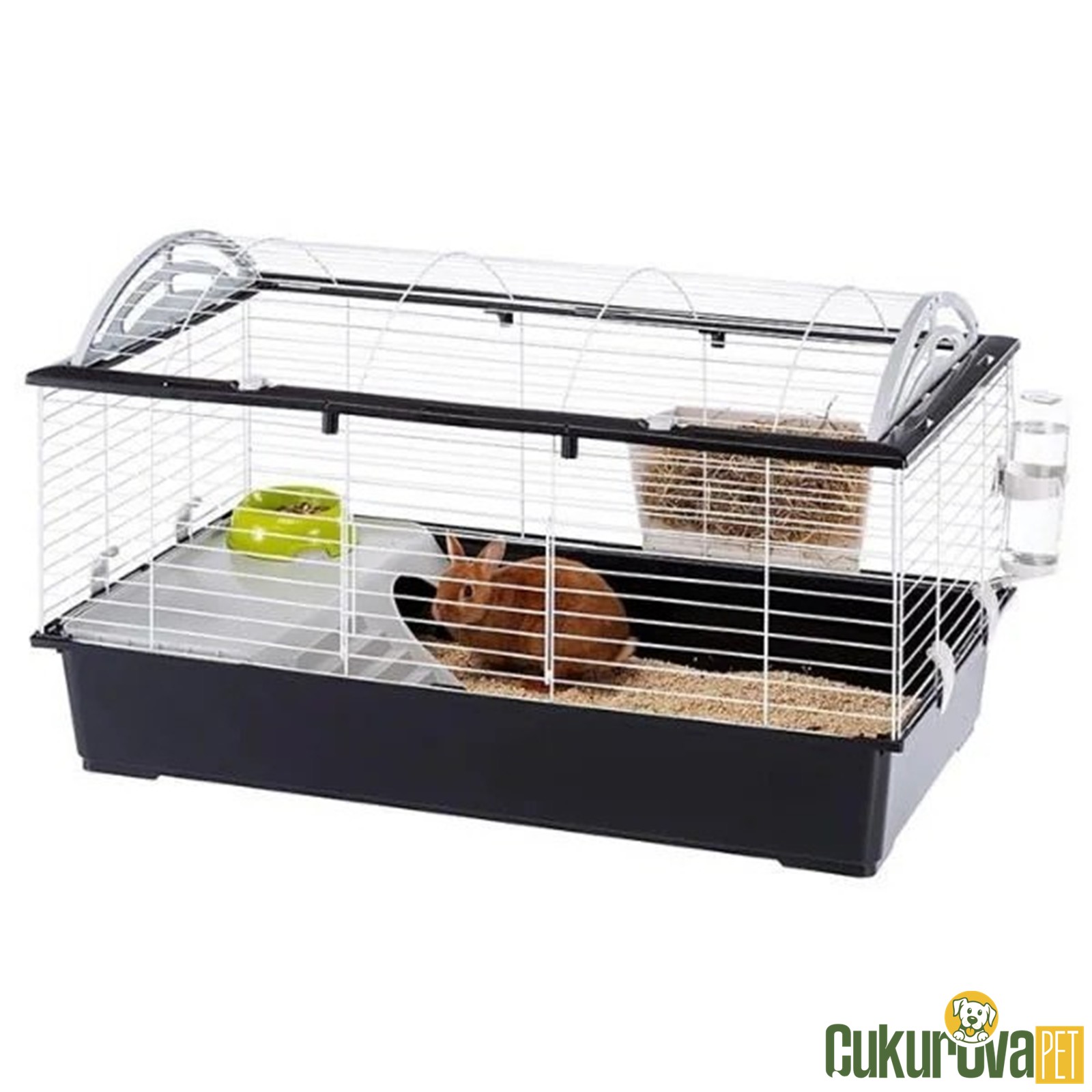 Ferplast Casita 100 Tavşan Kafesi 96 x 57 x 56 Cm