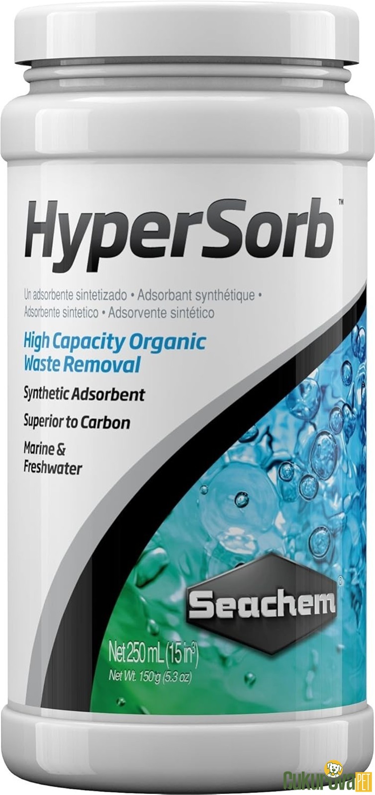 Seachem Hypersorb 250 Ml - 150 Gr