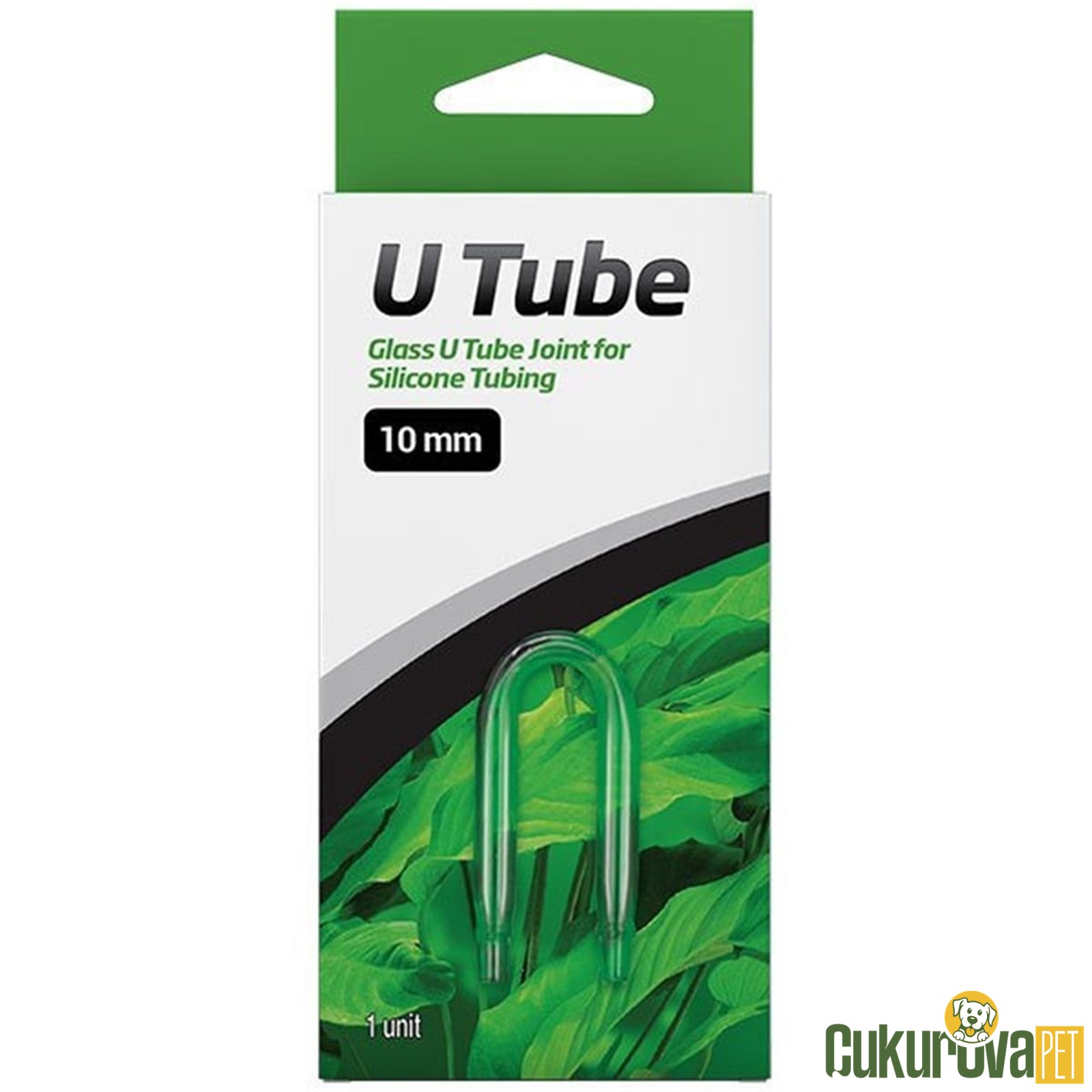 Seachem Glass U Tube Hava Hortum Bağlantısı 10 Mm