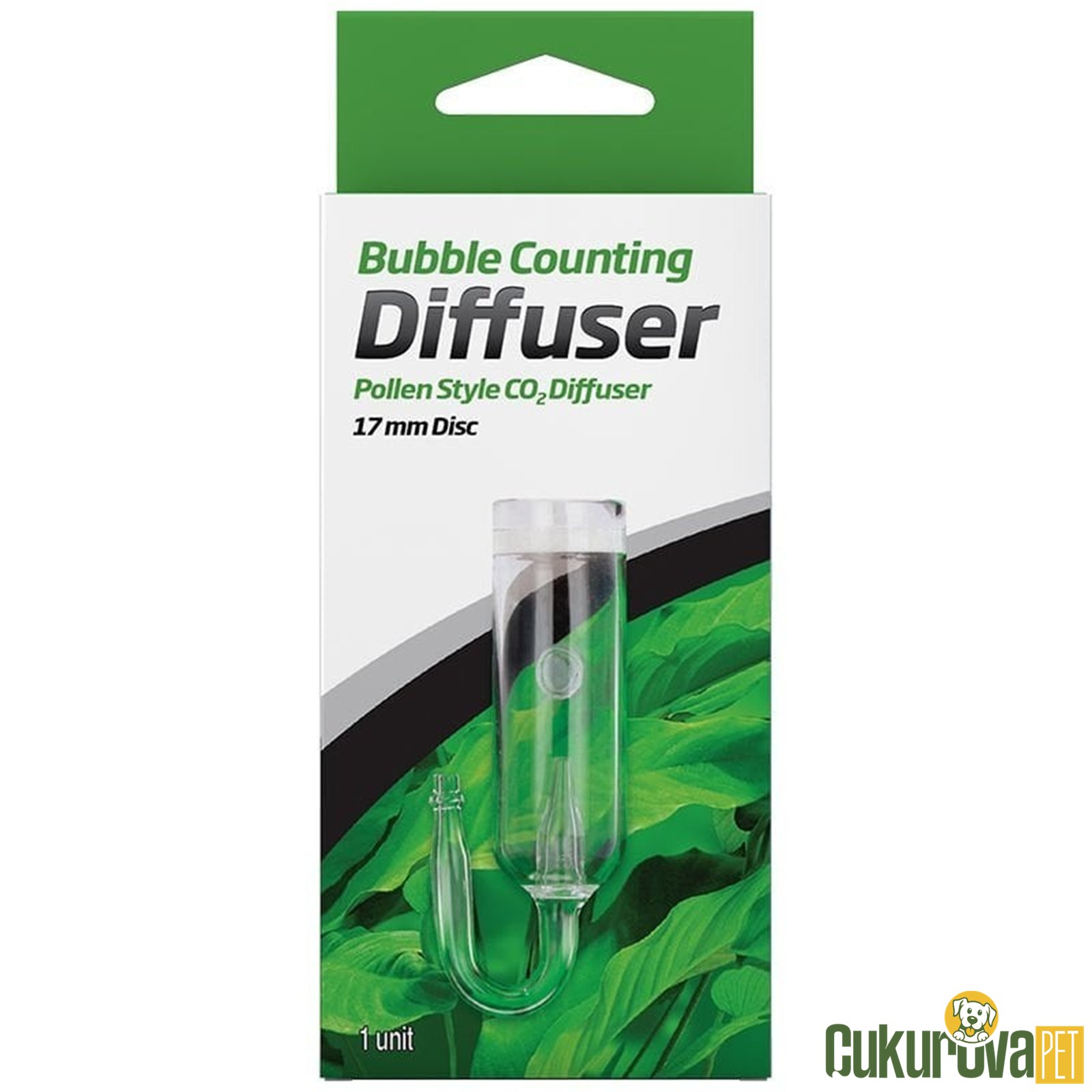 Seachem Cam Difüzör Sayaçlı 17 Mm