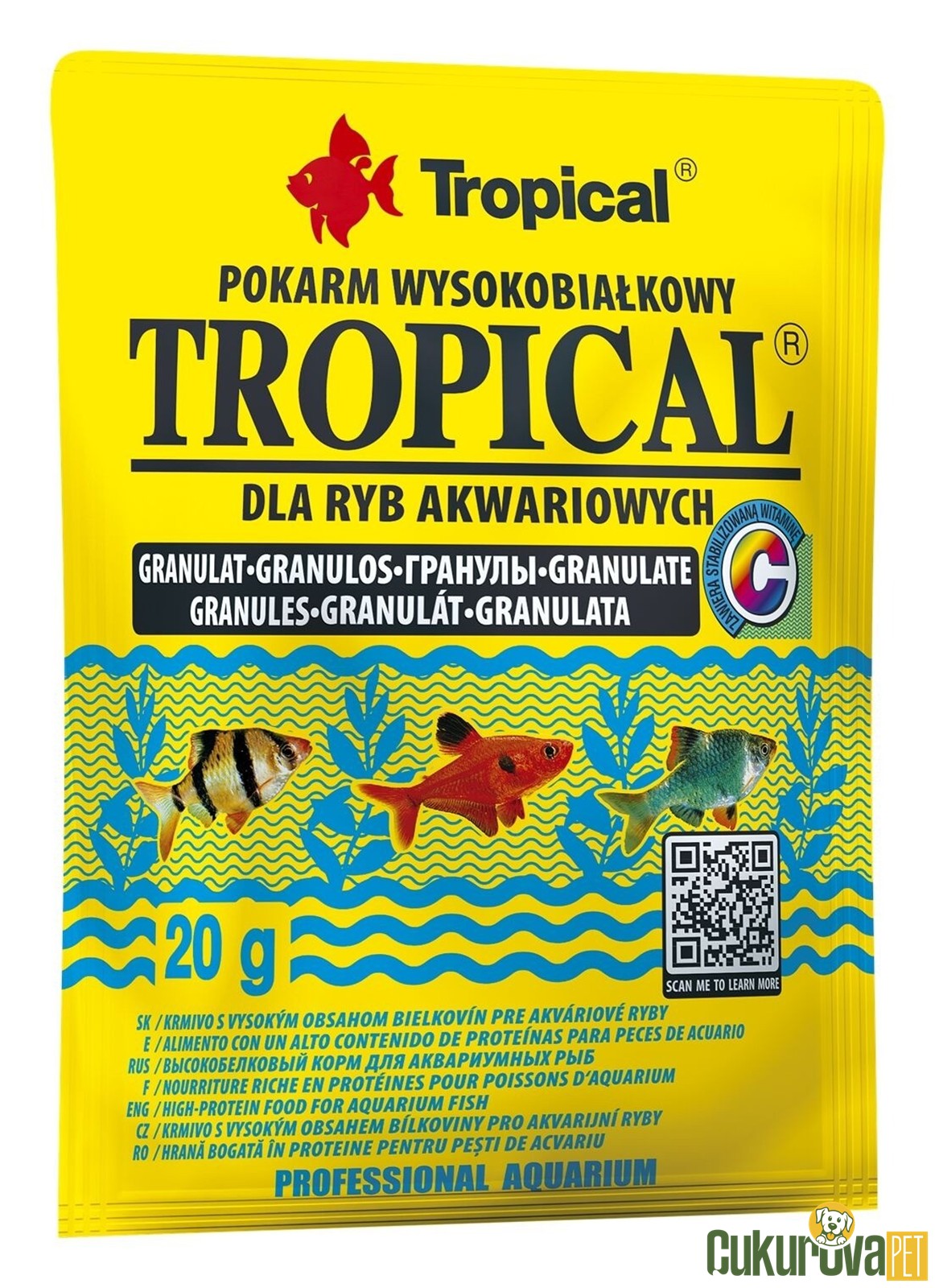 Tropical Tropical Granulat Granül Yem 20 Gr