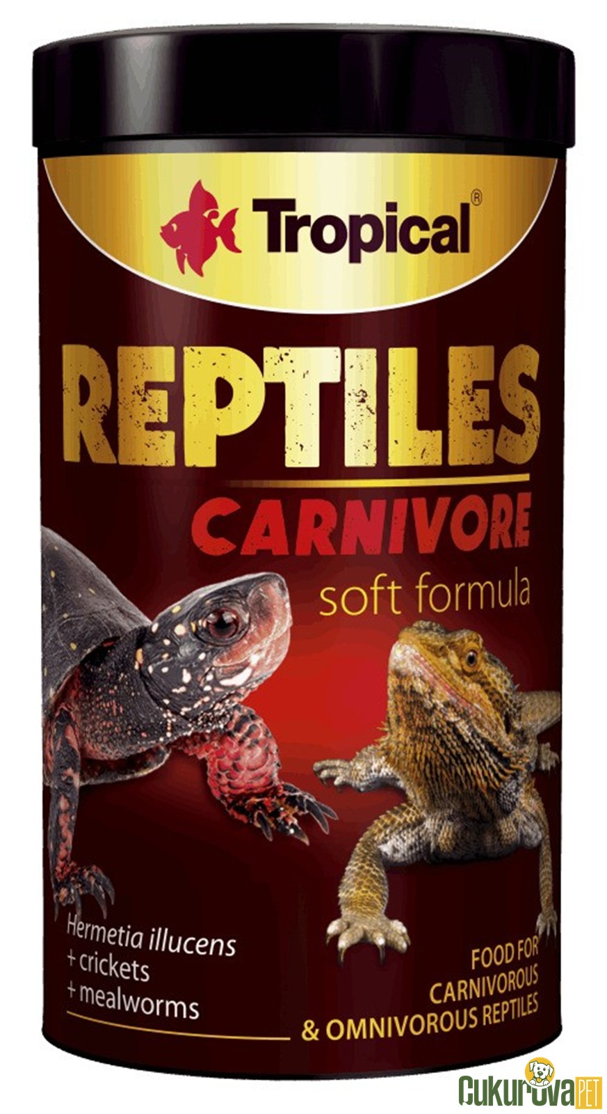 Tropical Reptil Carnivore 1000 Ml - 260 Gr