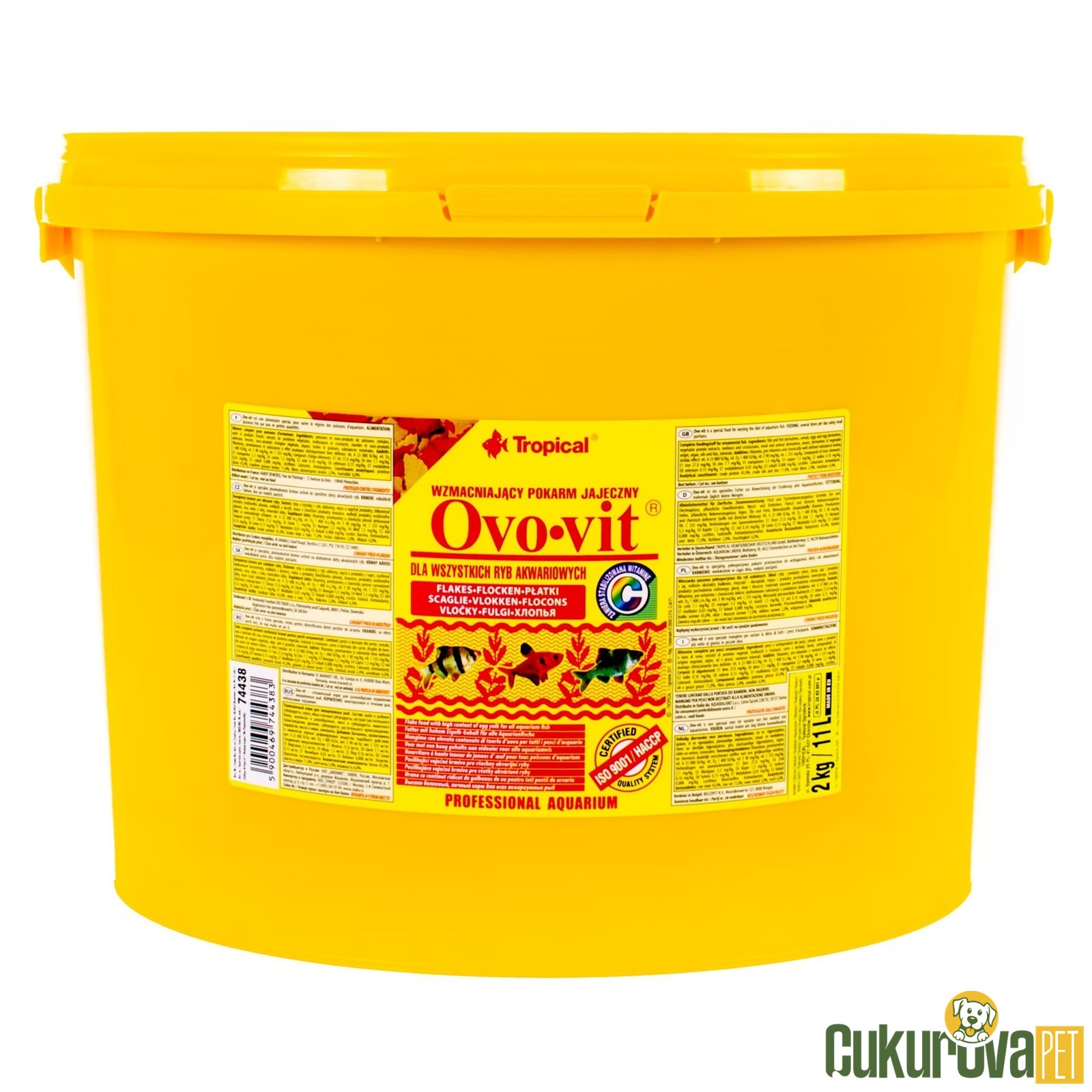 Tropical Ovo-vit Pul Yem 11 L - 2 Kg