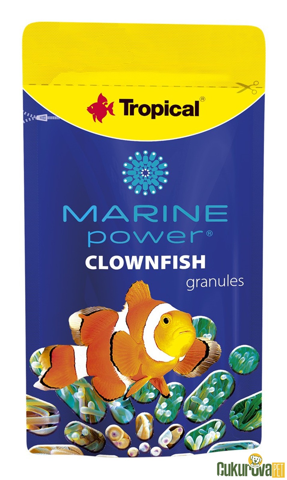 Tropical Marine Power Clownfish Granules Granül Yem 15 Gr