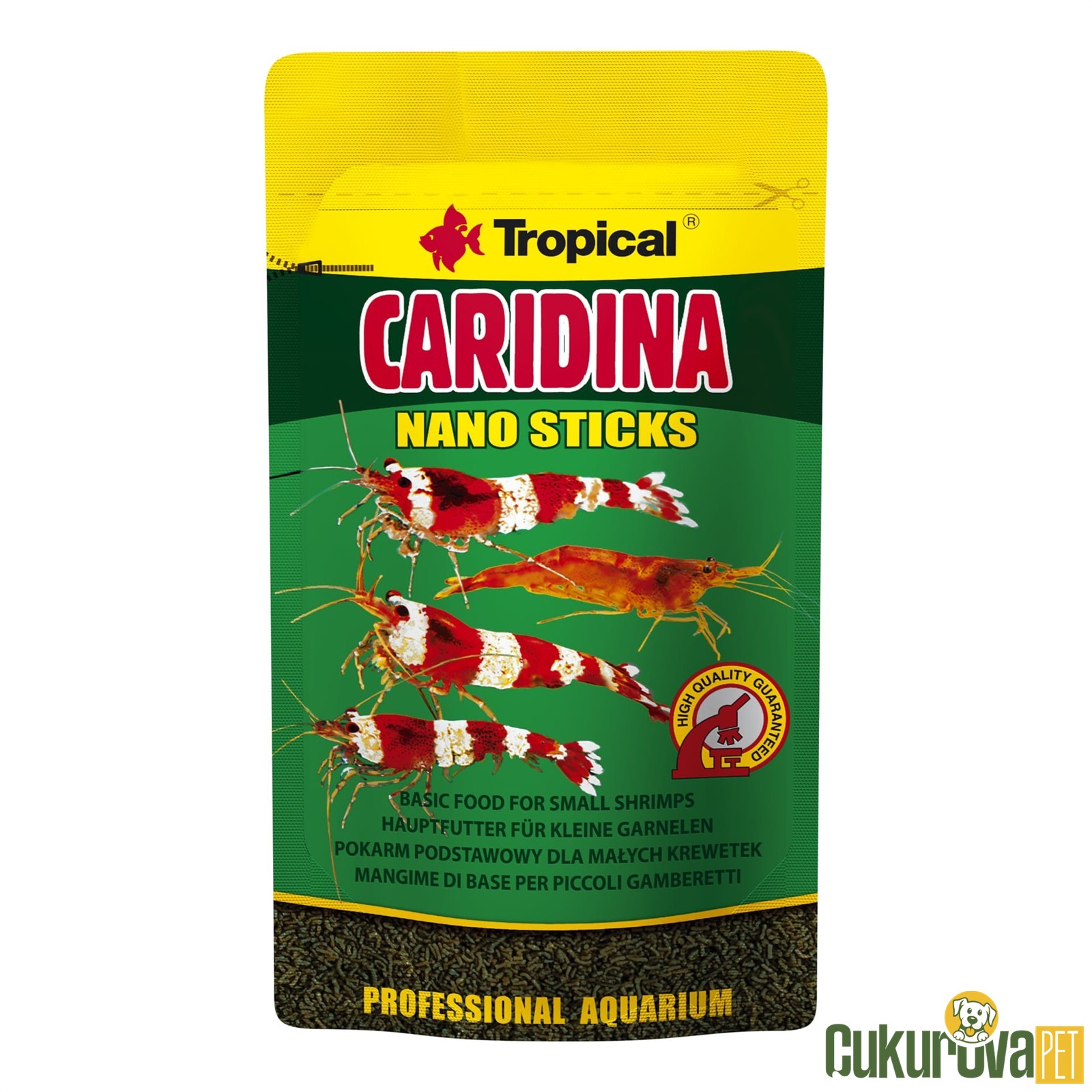 Tropical Caridina Nano Sticks Stick Yem 10 Gr