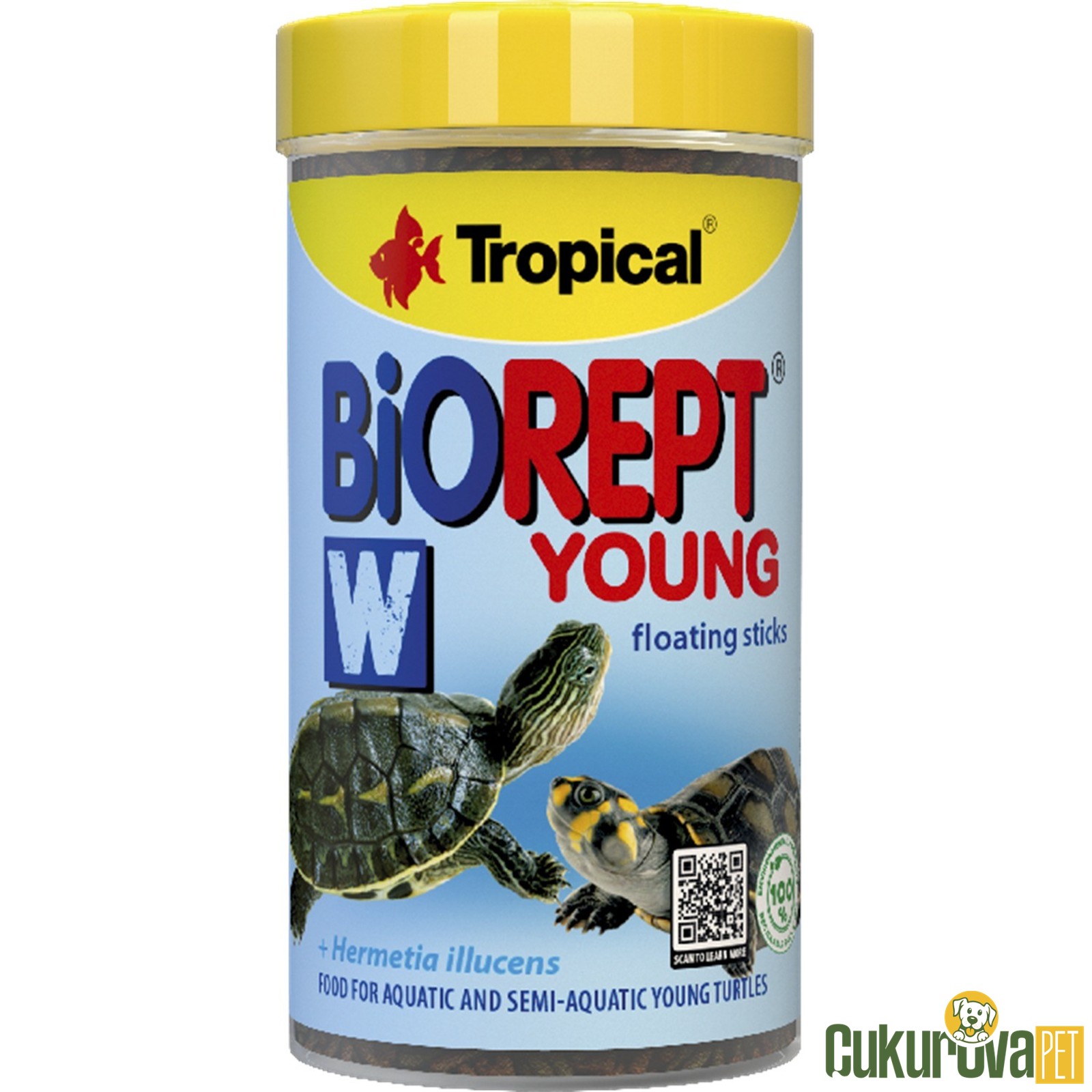 Tropical Biorept W Young 250 Ml - 100 Gr