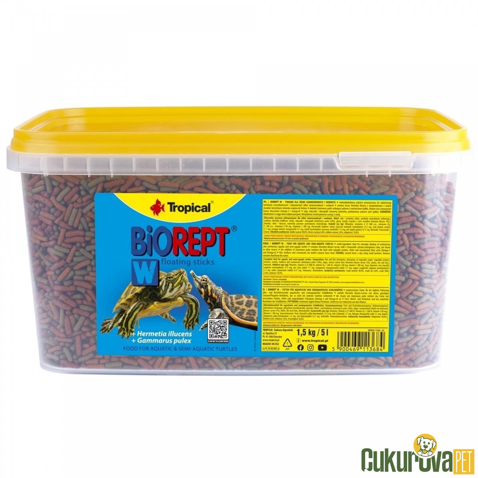 Tropical Biorept W 5 L - 1.5 Kg