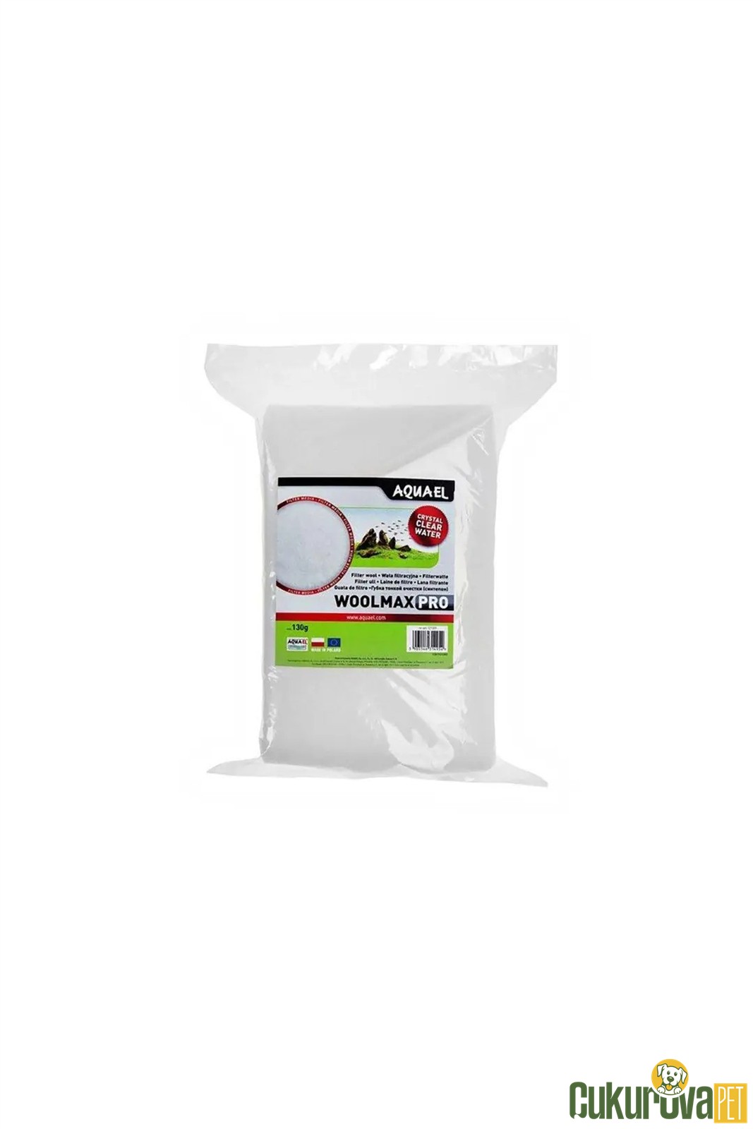 Aquael Woolmax Pro Filtre Elyafı 130 Gr