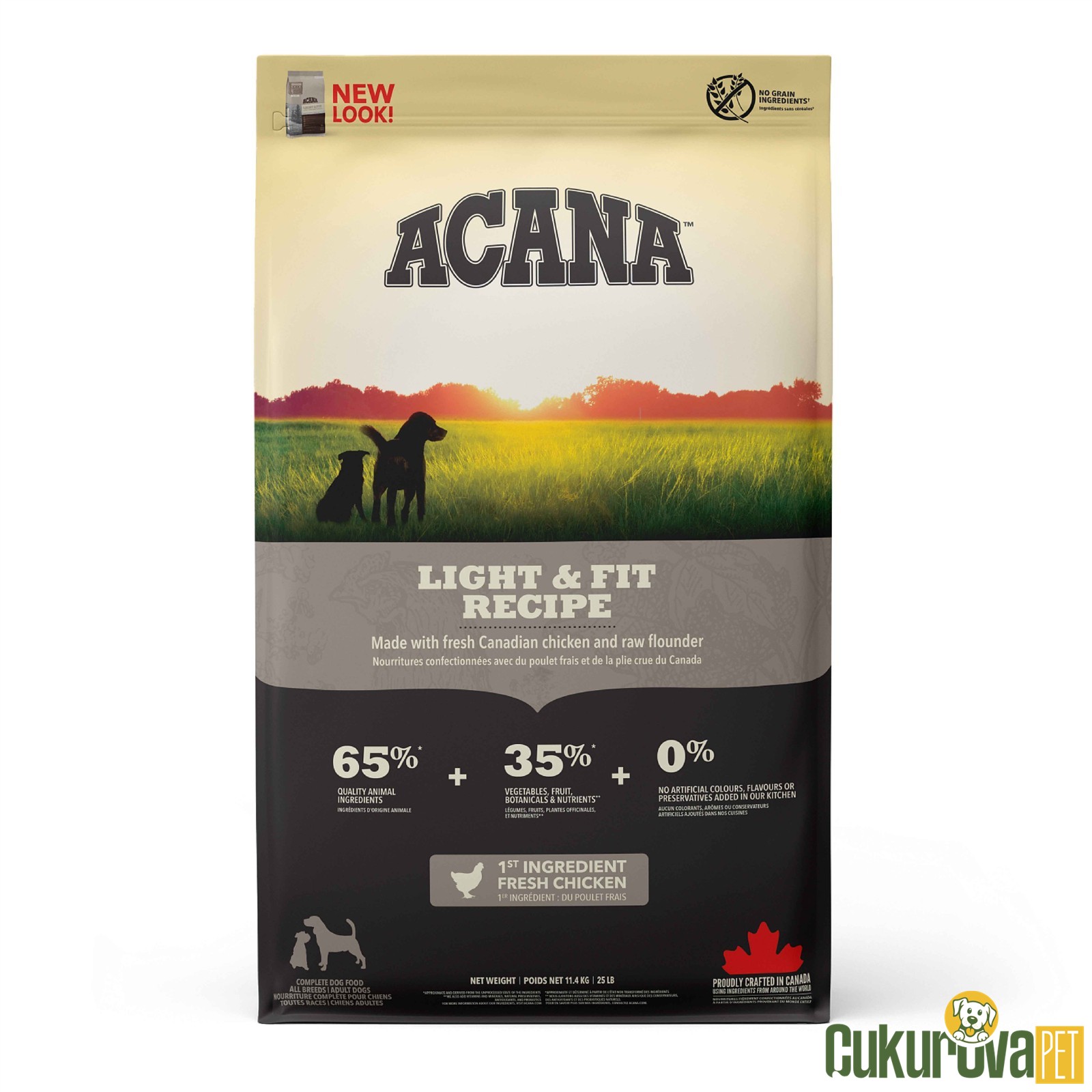 Acana Light & Fit Recipe Diyet Köpek Maması 11.4 Kg