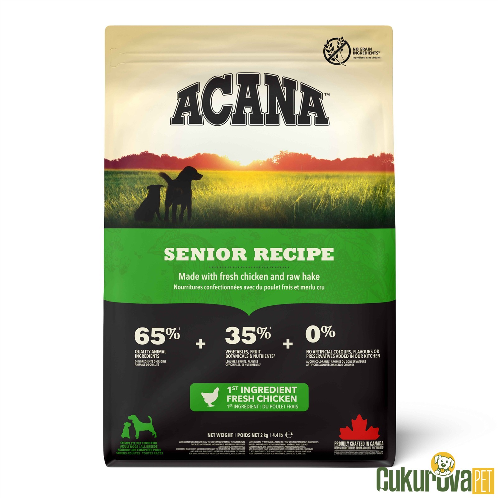 Acana Senior Recipe Yaşlı Köpek Maması 2 Kg