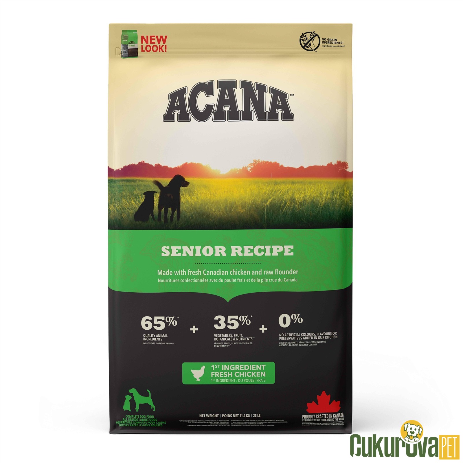 Acana Senior Recipe Yaşlı Köpek Maması 11.4 Kg