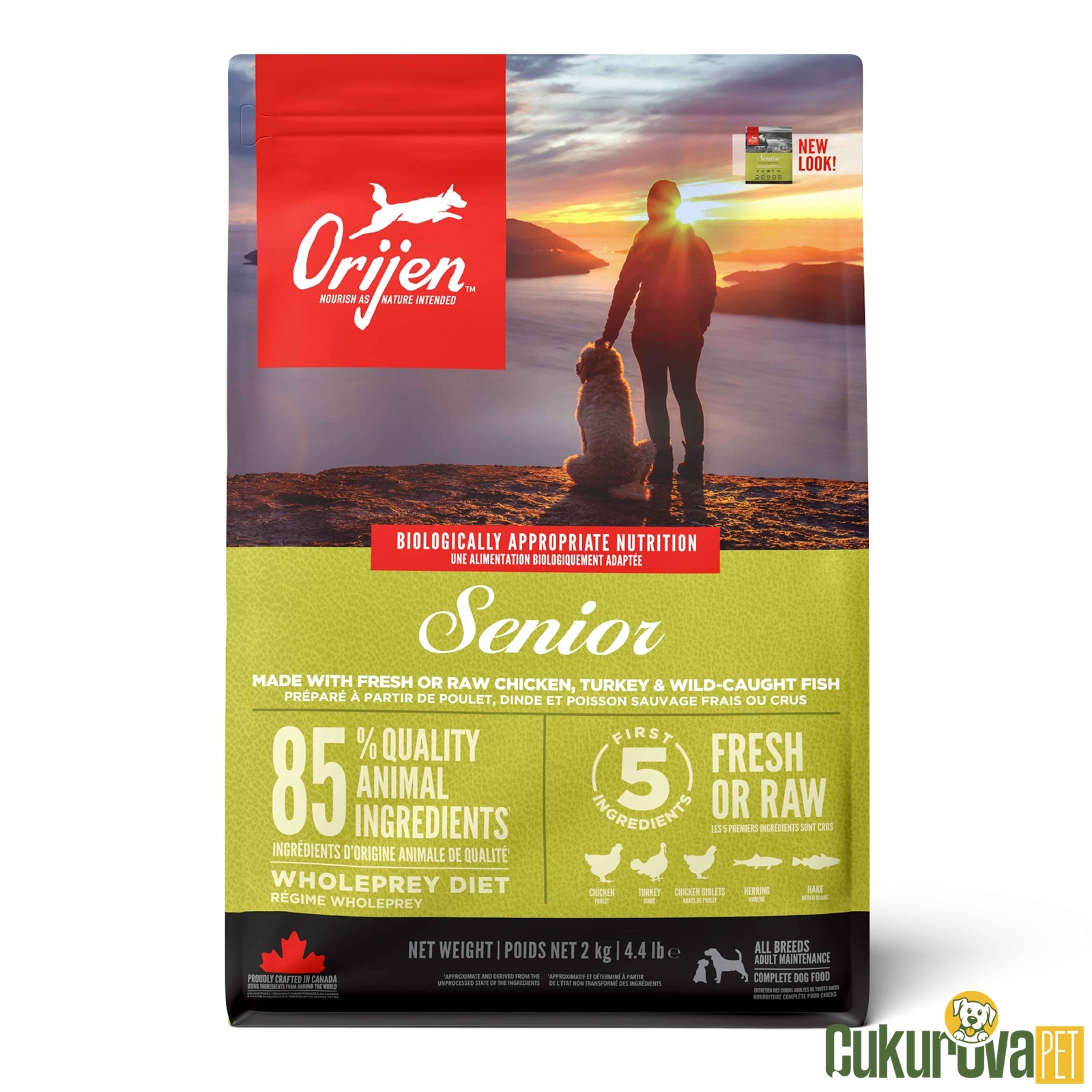 Orijen Senior Yaşlı Köpek Maması 2 Kg