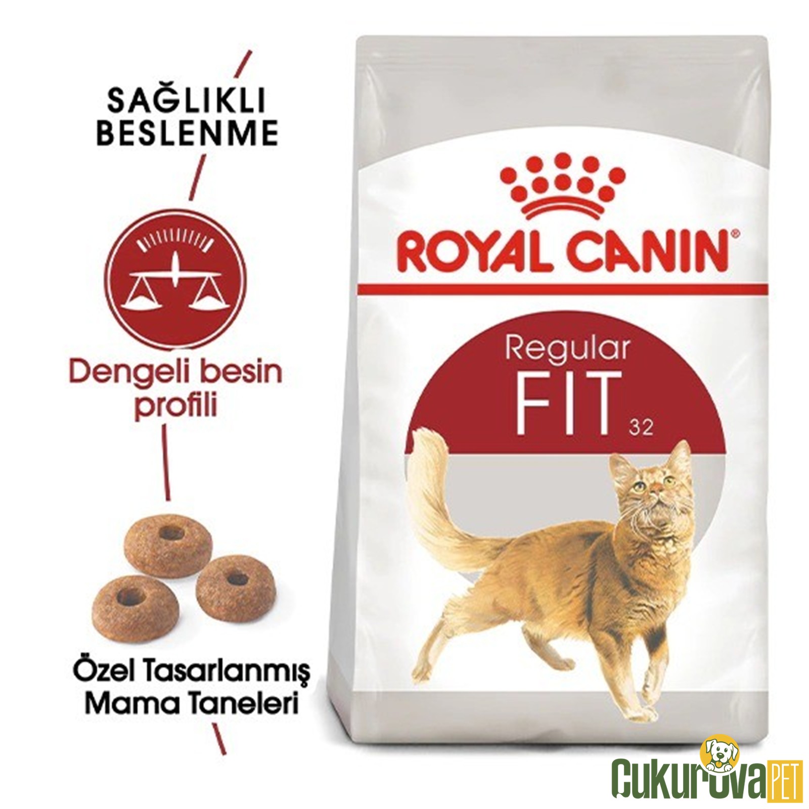 Royal Canin Regular Fit32 Yetişkin Kedi Maması 400 Gr