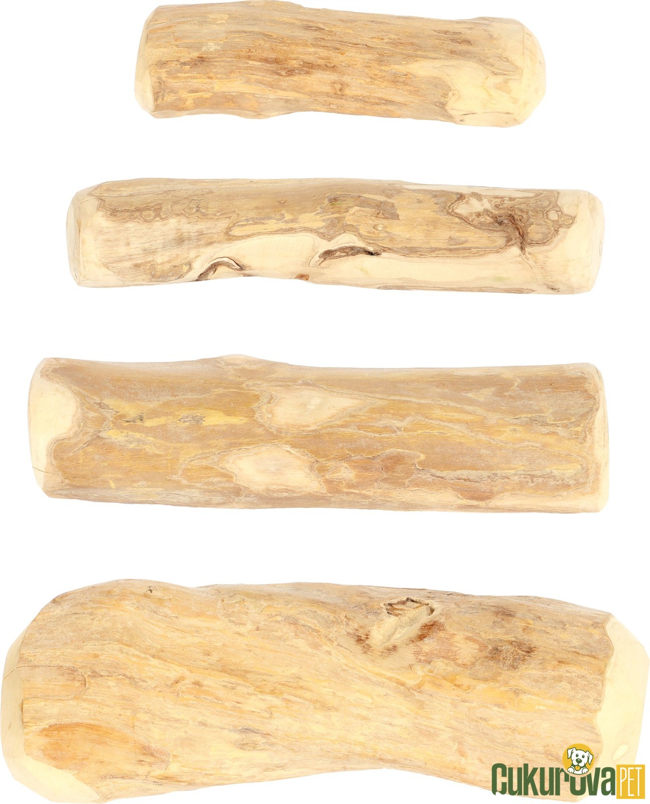 Flamingo Java Çubuklu Çiğneme Tahtası Köpek Oyuncağı L - Açık Kahverengi