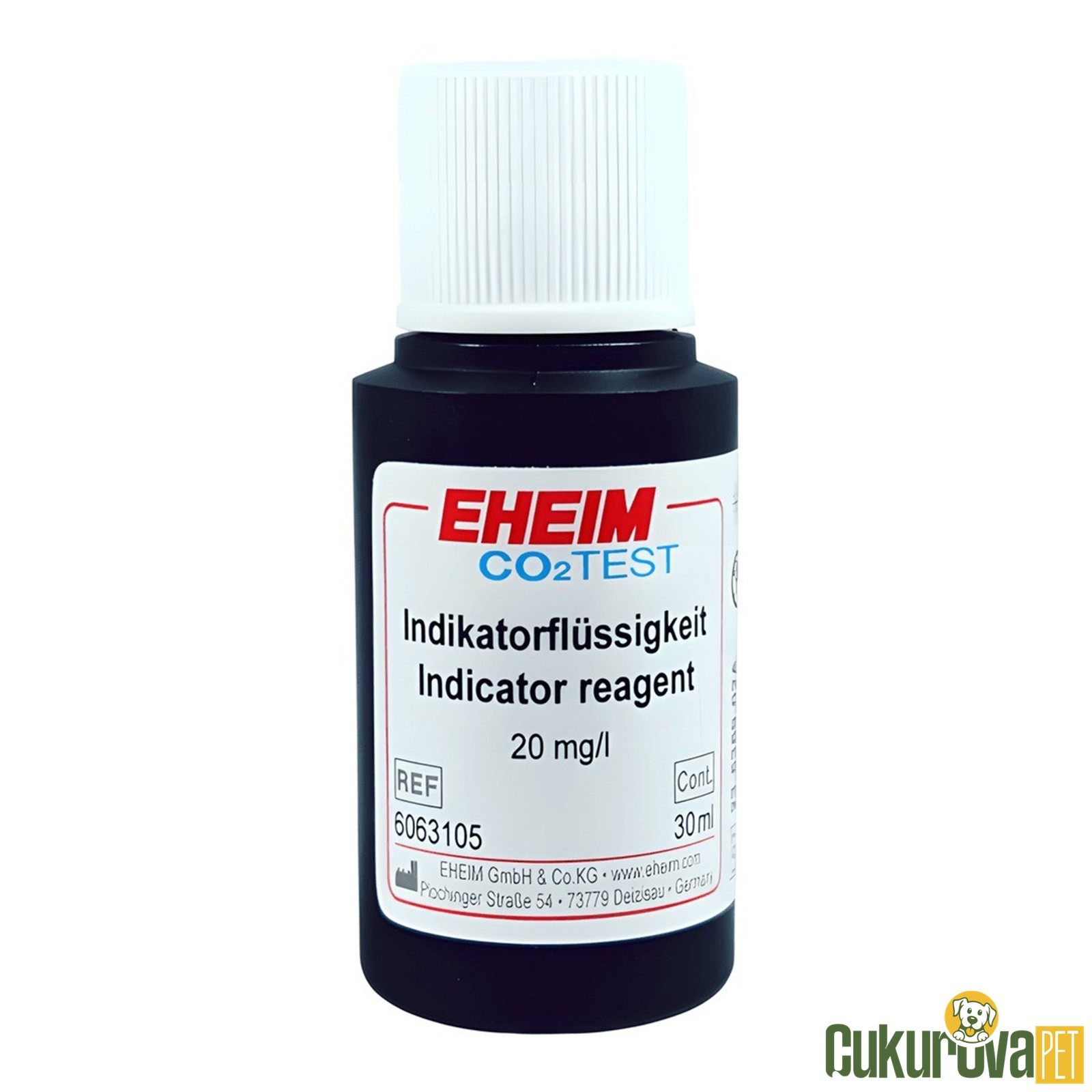 Eheim Co2 Test İndicatör Sıvısı Test Kiti 30 Ml
