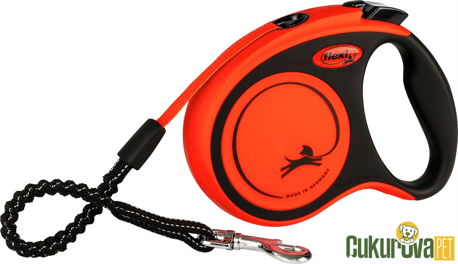 Flexi Xtreme Köpek Otomatik Şerit Gezdirme Kayışı Kırmızı S - 5 M