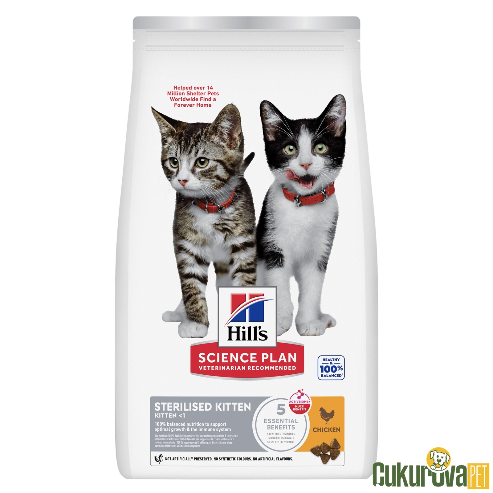 Hill's Science Plan Sterilised Kitten Tavuklu Yavru Kedi Maması 3 Kg