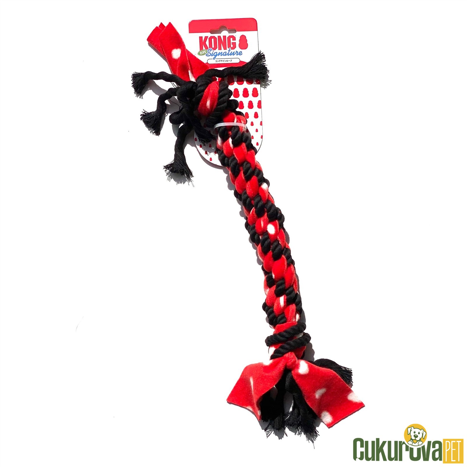 Kong Signature Rope Çift Düğümlü İp Köpek Oyuncağı 50 Cm
