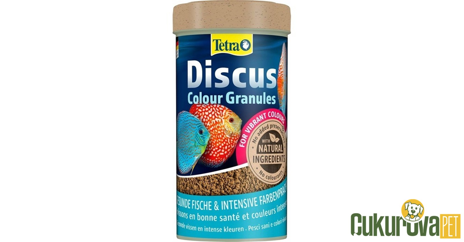 Tetra Discus Colour Granules Granül Yem 250 Ml - 75 Gr