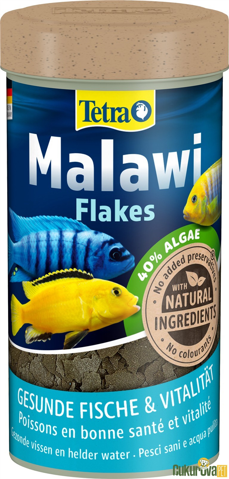 Tetra Malawi Flakes Pul Yem 250 Ml - 52 Gr