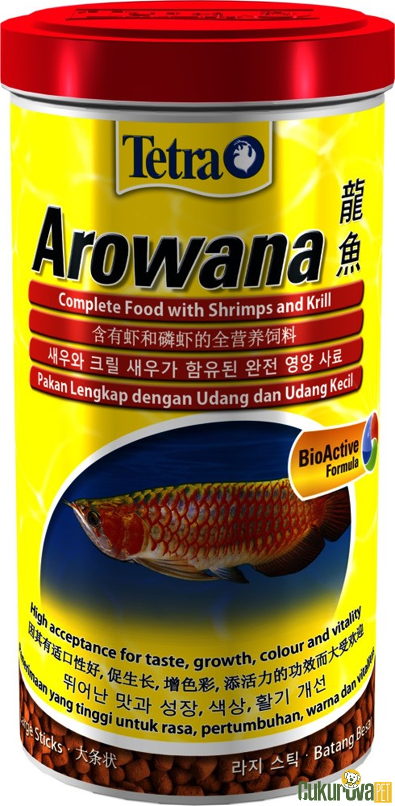 Tetra Arowana Granül Yem 1 L - 340 Gr