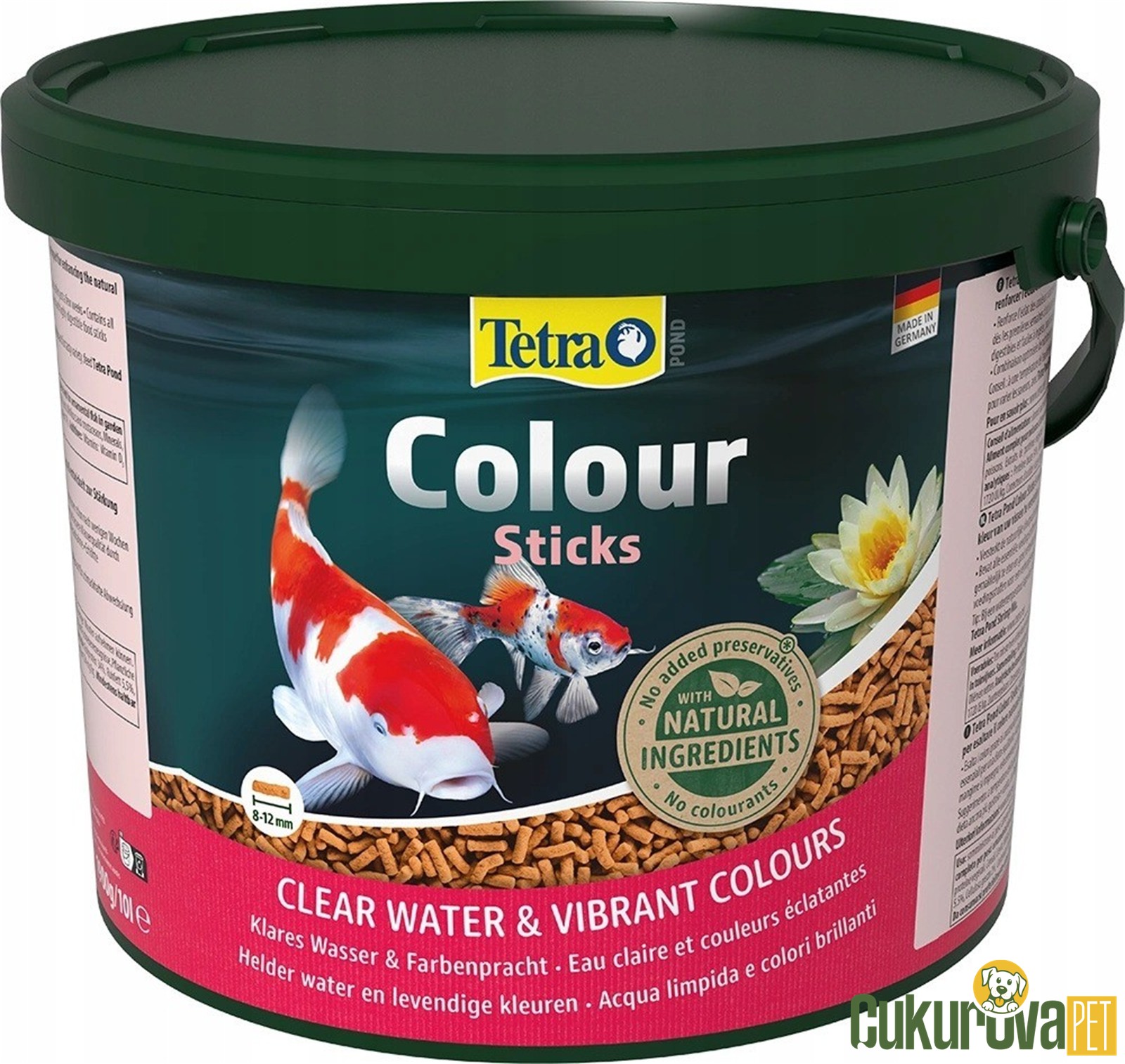 Tetra Colour Sticks Havuz Yemi 10 L - 1.9 Kg