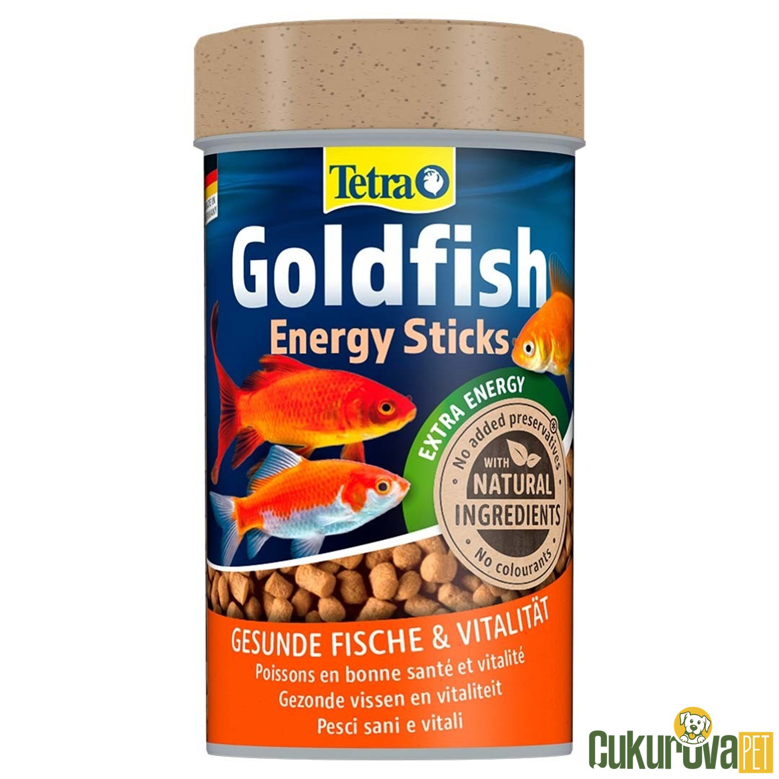 Tetra Goldfish Energy Sticks Stick Yem 100 Ml - 34 Gr