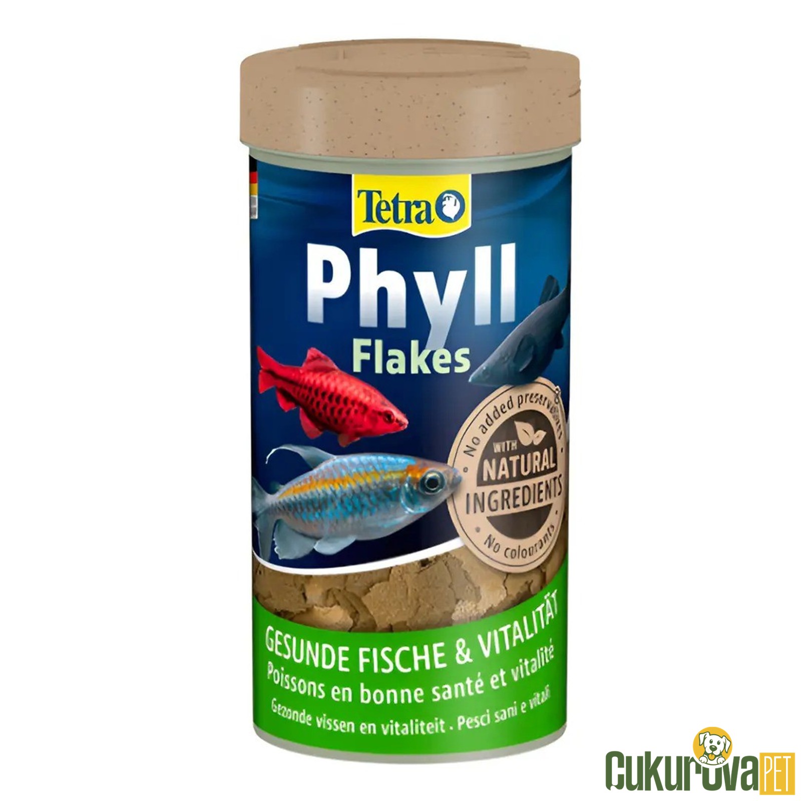 Tetra Phyll Flakes Pul Yem 1000 Ml - 200 Gr