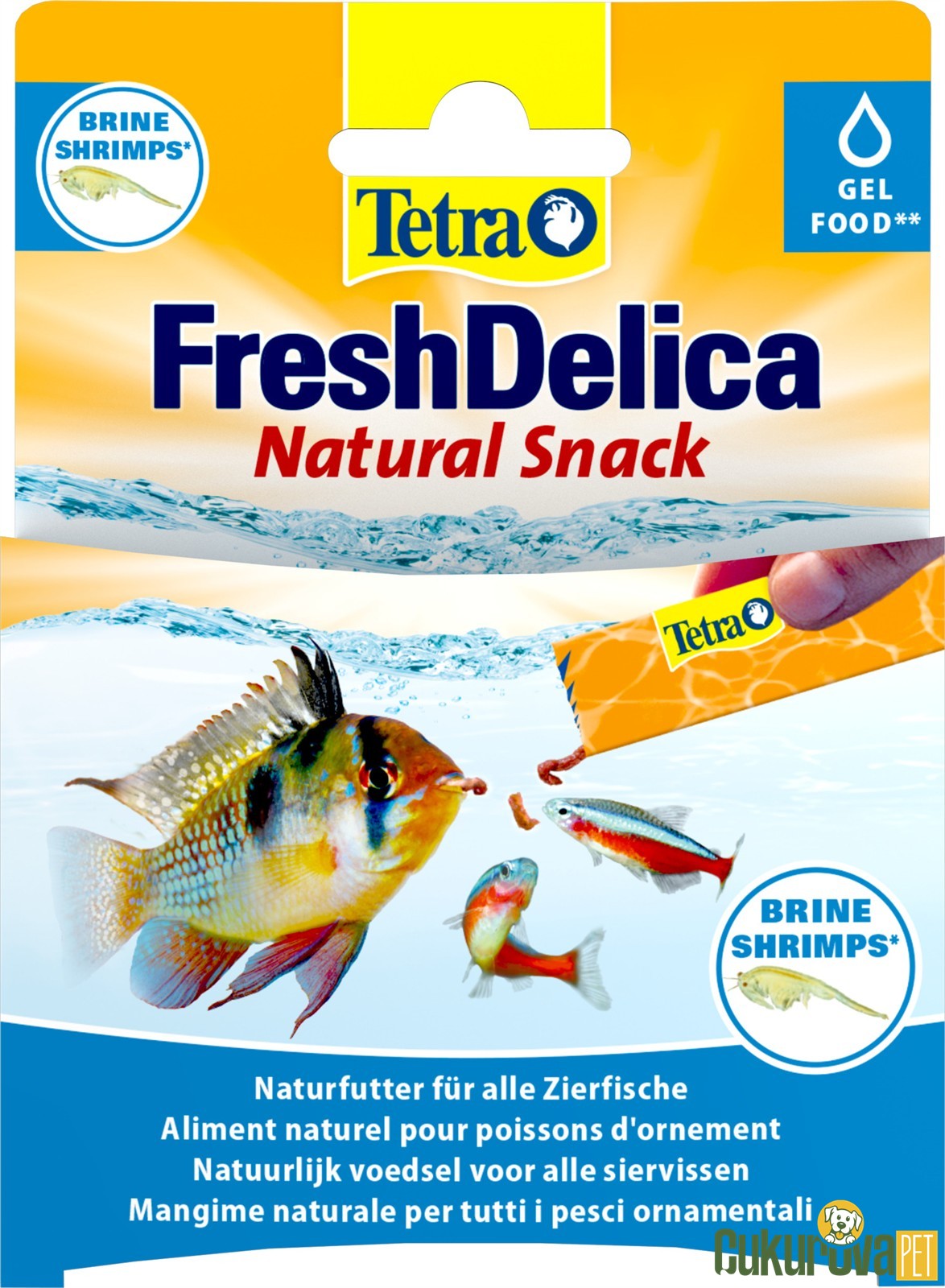 Tetra FreshDelica Natural Snack Jel & Sıvı Yem 48 Gr