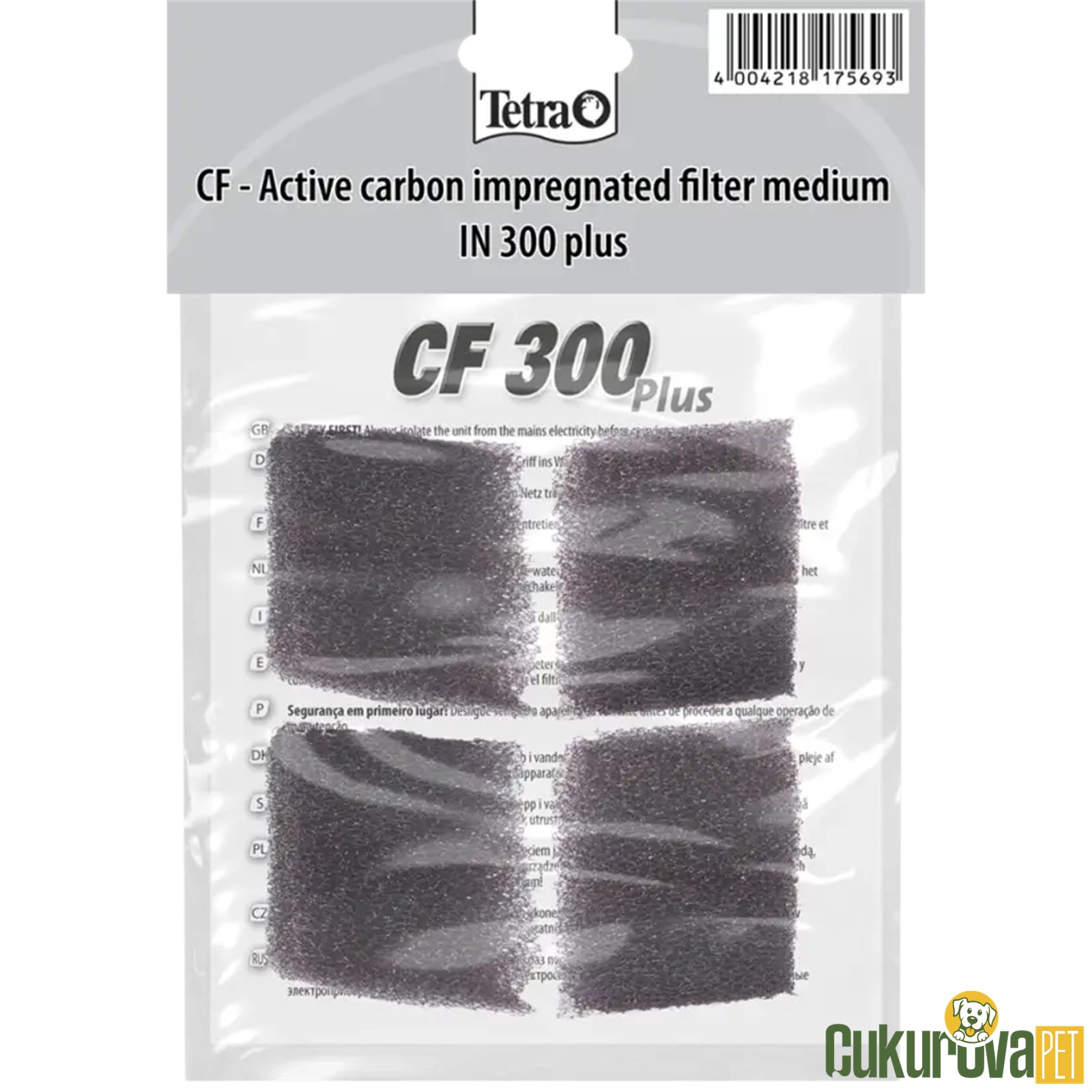 Tetra Cf 300 Plus Filtre Süngeri