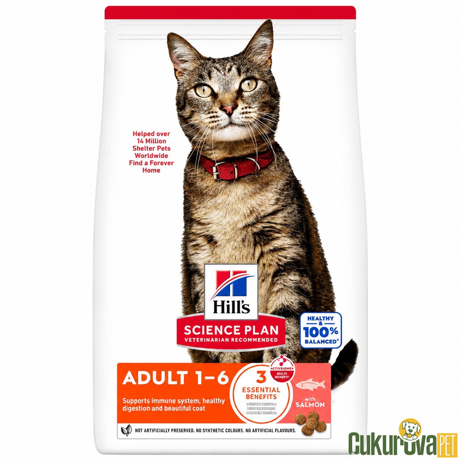 Hill's Science Plan Adult Somonlu Yetişkin Kedi Maması 1.5 Kg