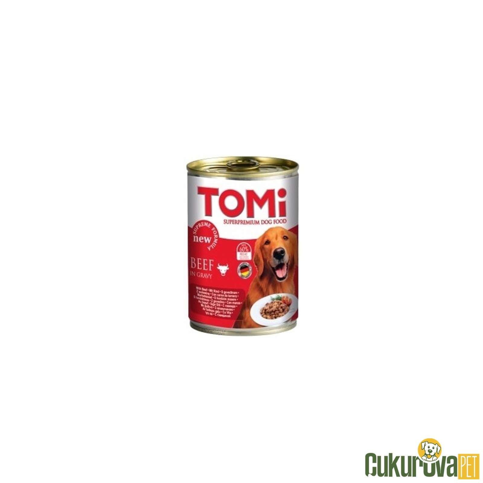 Tomi Dana Etli Yetişkin Köpek Yaş Maması 400 Gr