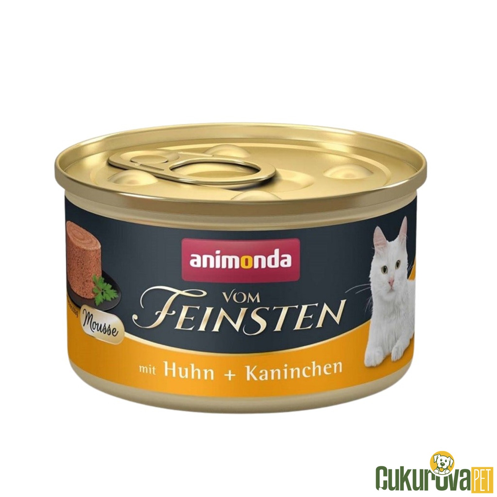 Animonda Vom Feinsten Tavuklu ve Tavşanlı Yetişkin Kedi Yaş Maması 85 Gr