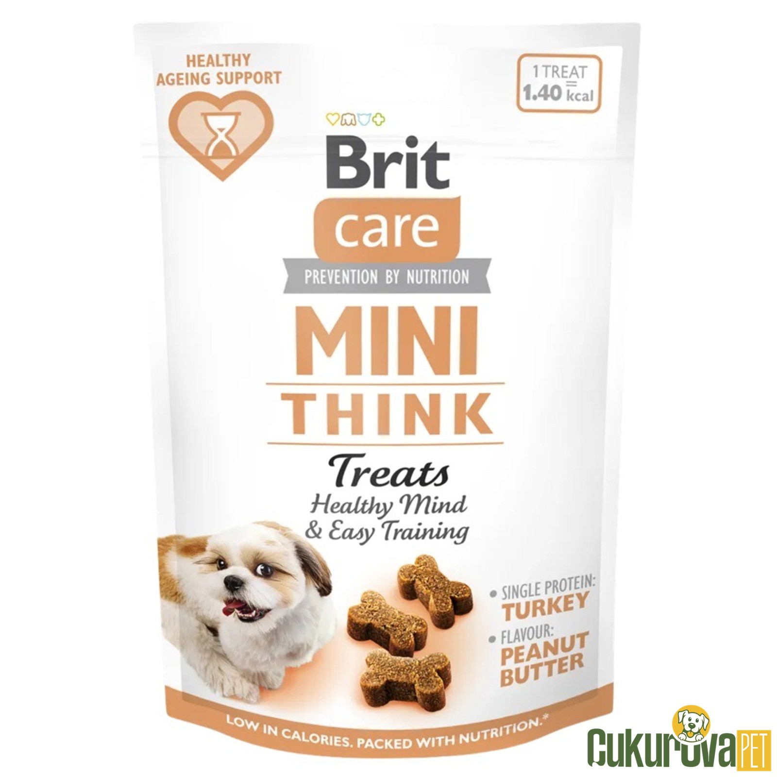 Brit Care Mini Think Hindili Yarı Nemli Köpek Ödül Maması 50 Gr