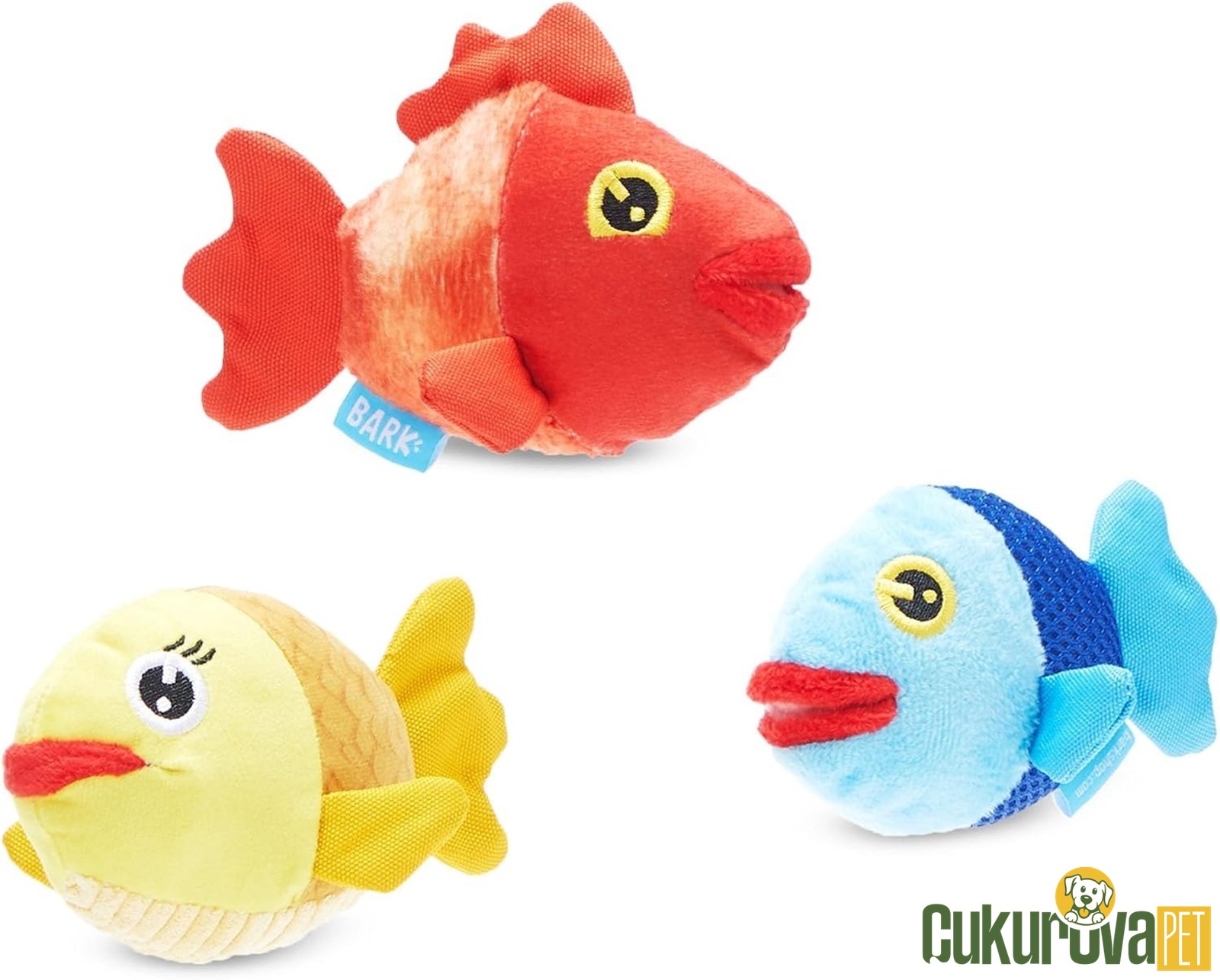 Bark Sera Seti Sesli Peluş Köpek Oyuncağı Xs - S / 3 Adet