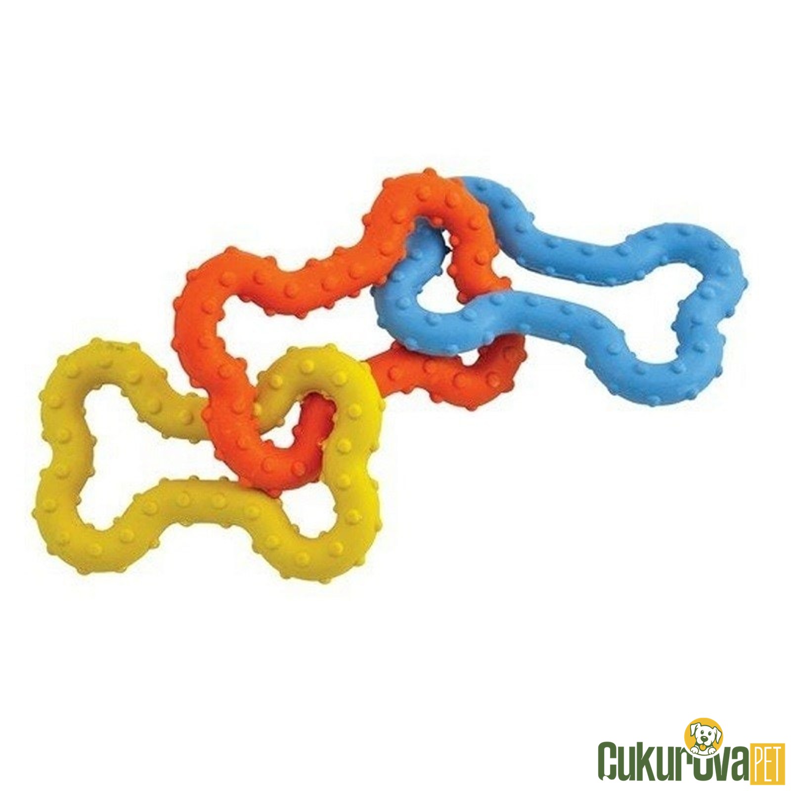 Petstages Mini Bone Tug Çekiştirme Köpek Oyuncağı 14 - 16.5 Cm