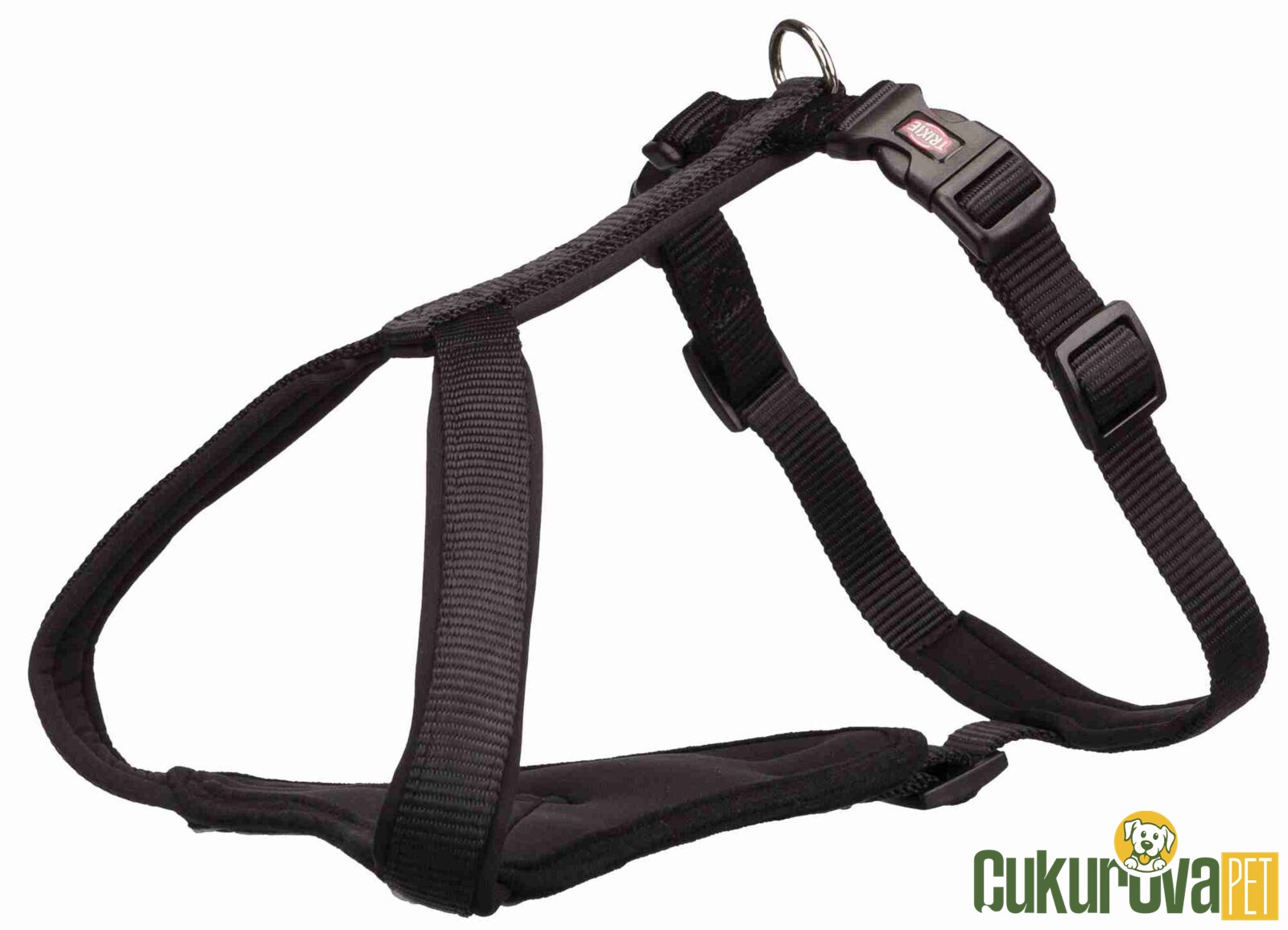 Trixie Premium Köpek Göğüs Tasması Xs 33 - 42 Cm x 10 Mm - Si̇yah