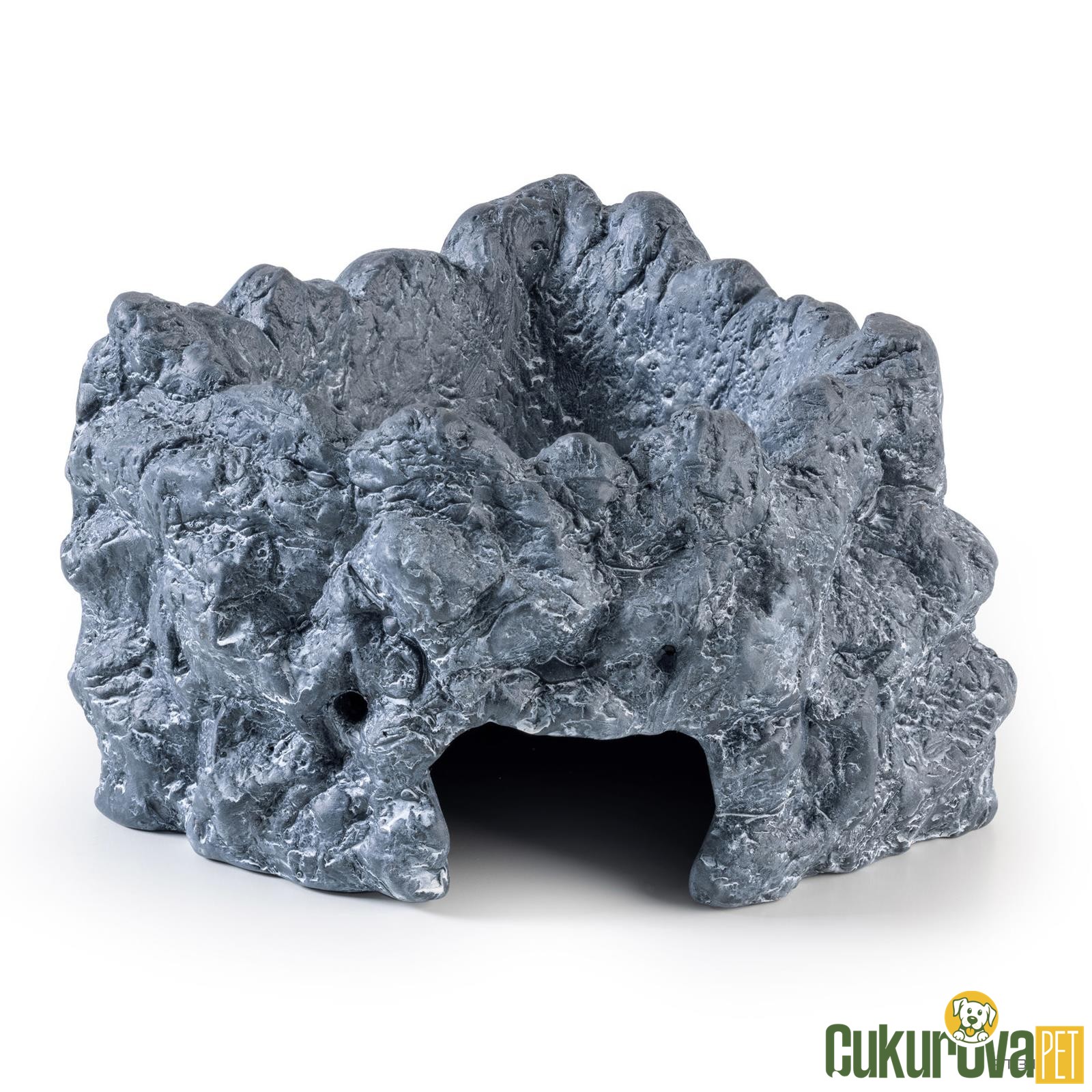 Exo Terra Eck Wetrock Sürüngen Yuvası Ve Su Kabı L - 11.5 x 21 x 15.5 Cm