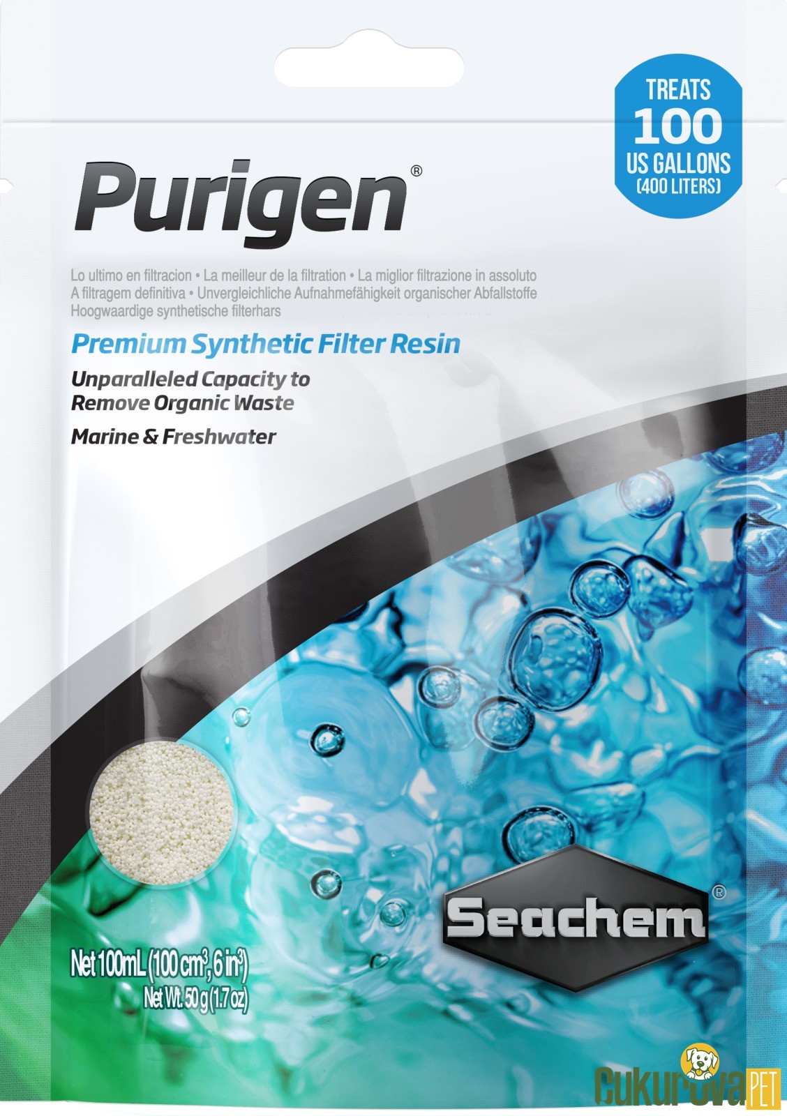 Seachem Purigen 100 Ml - 60 Gr