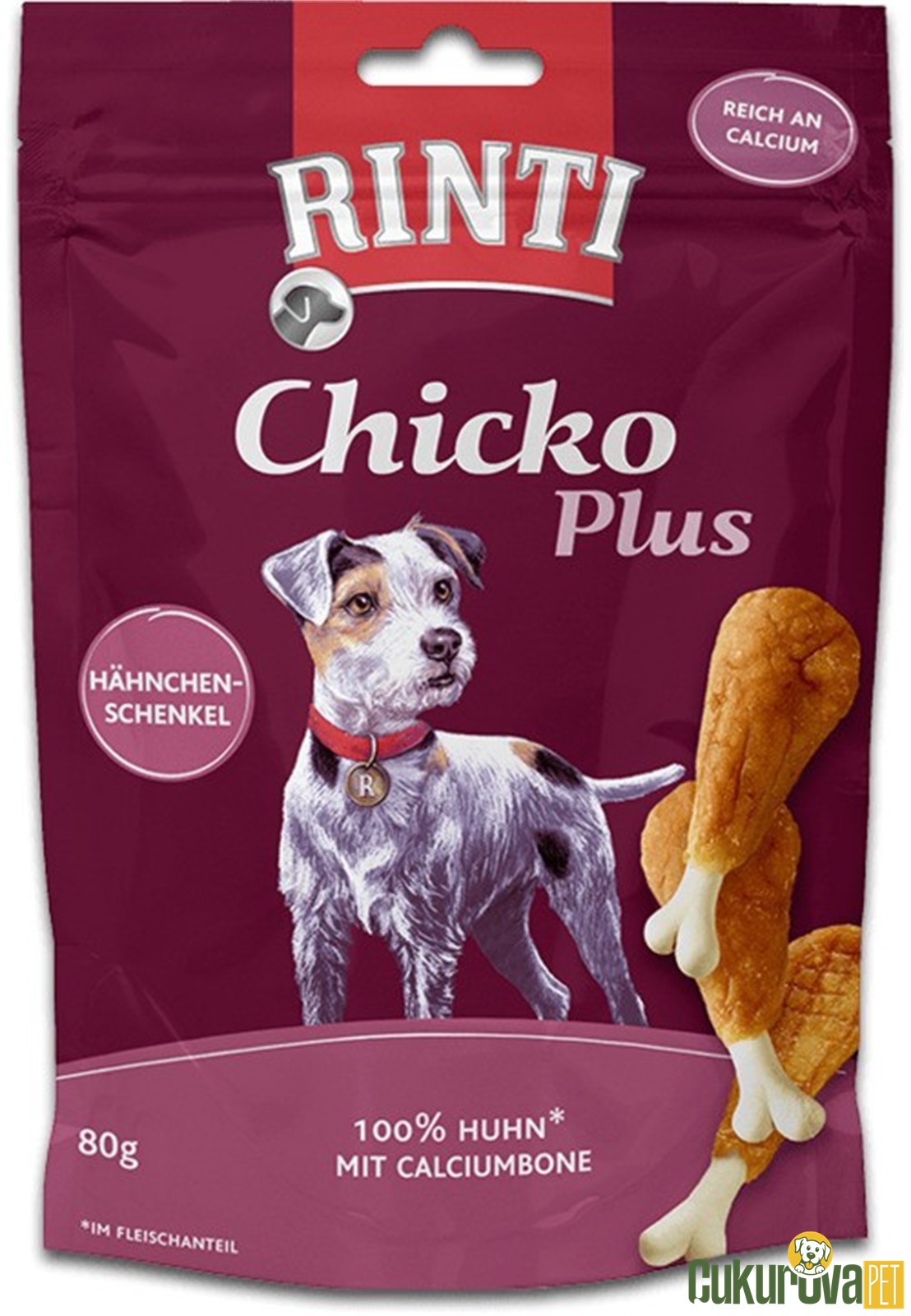 Rinti Chicko Plus Tavuk Budu Köpek Ödülü 80 Gr