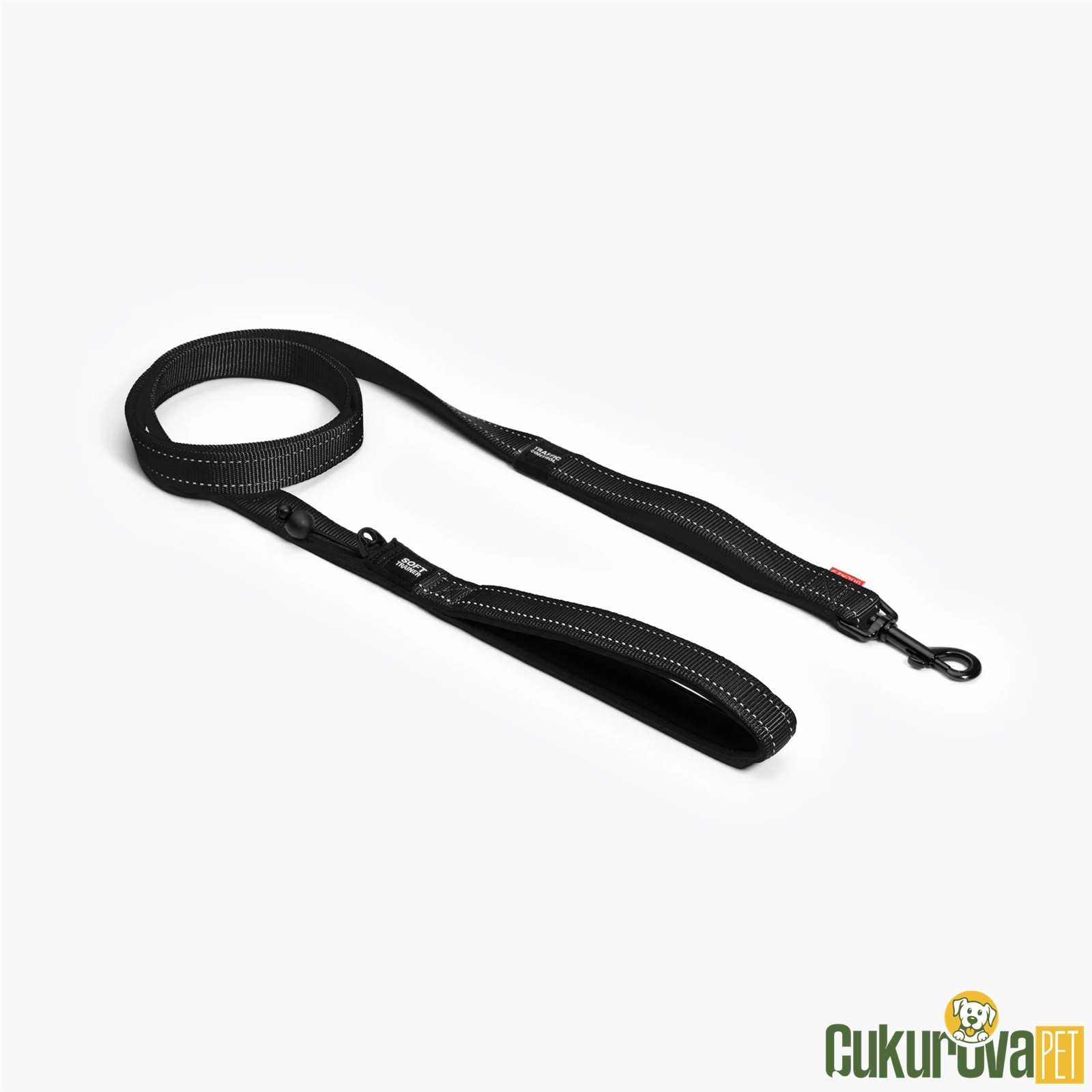 Ezydog Köpek Gezdi̇rme Kayışı Soft Trainer Lite 181 Cm - Si̇yah