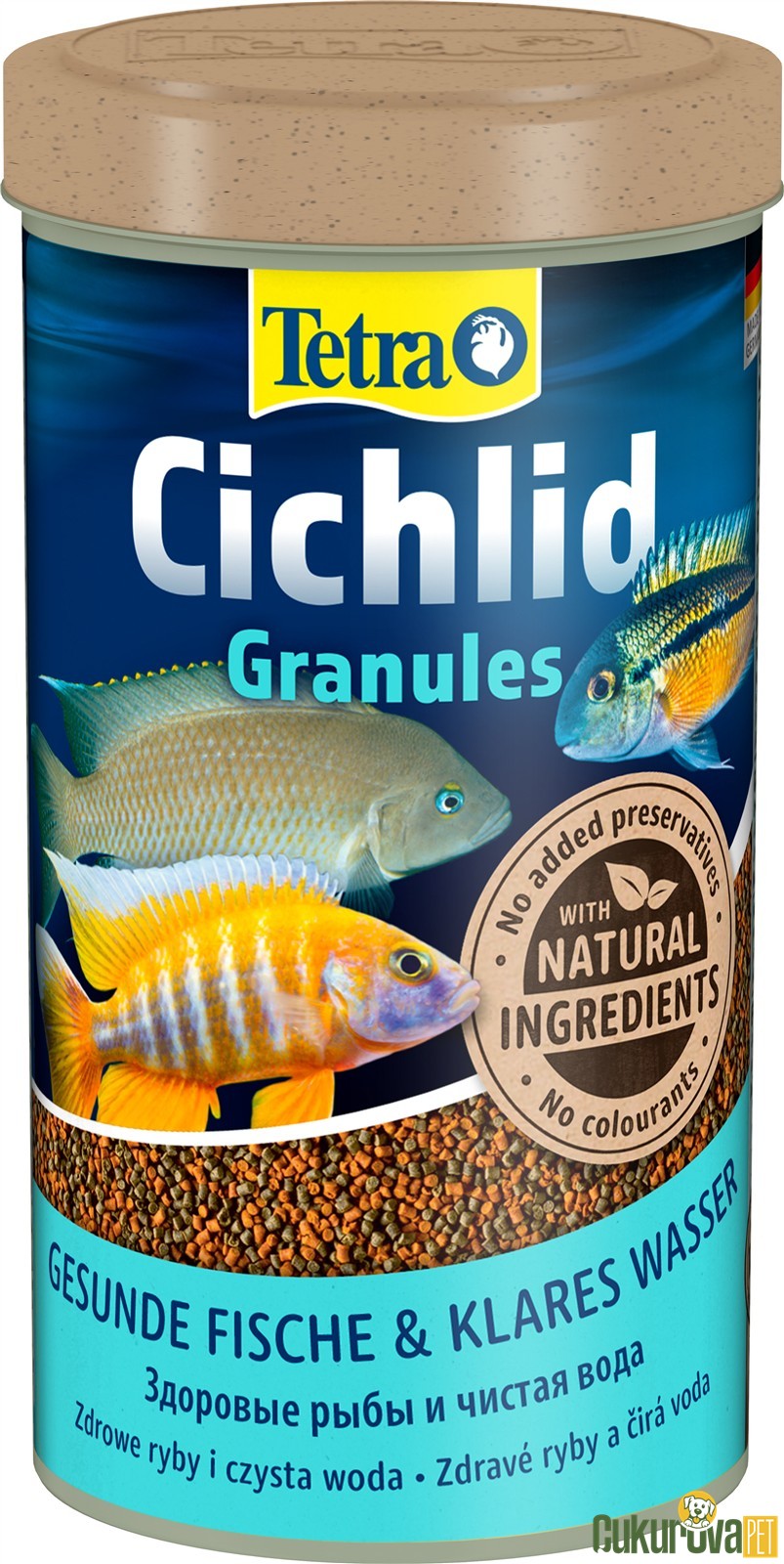 Tetra Cichlid Granules Granül Yem 500 Ml - 225 Gr
