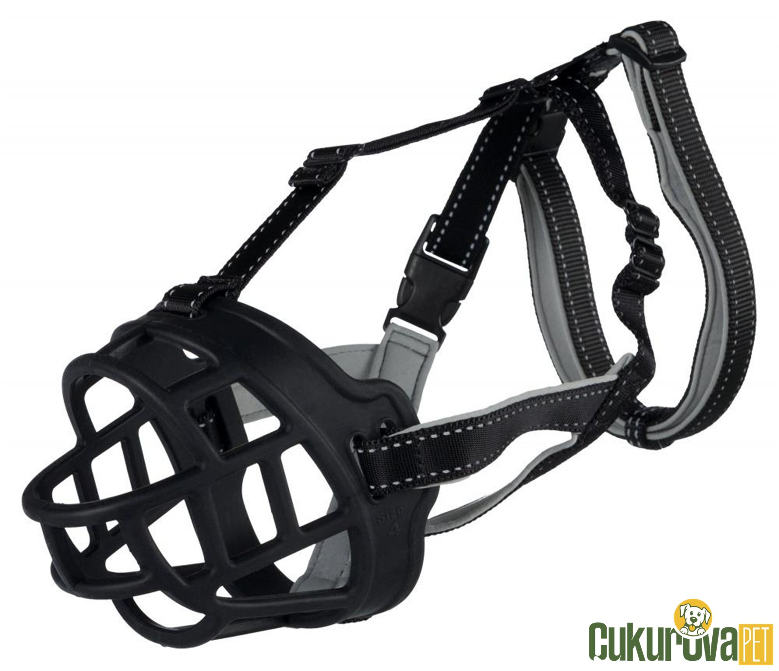 Trixie Esnek Si̇li̇kon Köpek Ağızlığı L