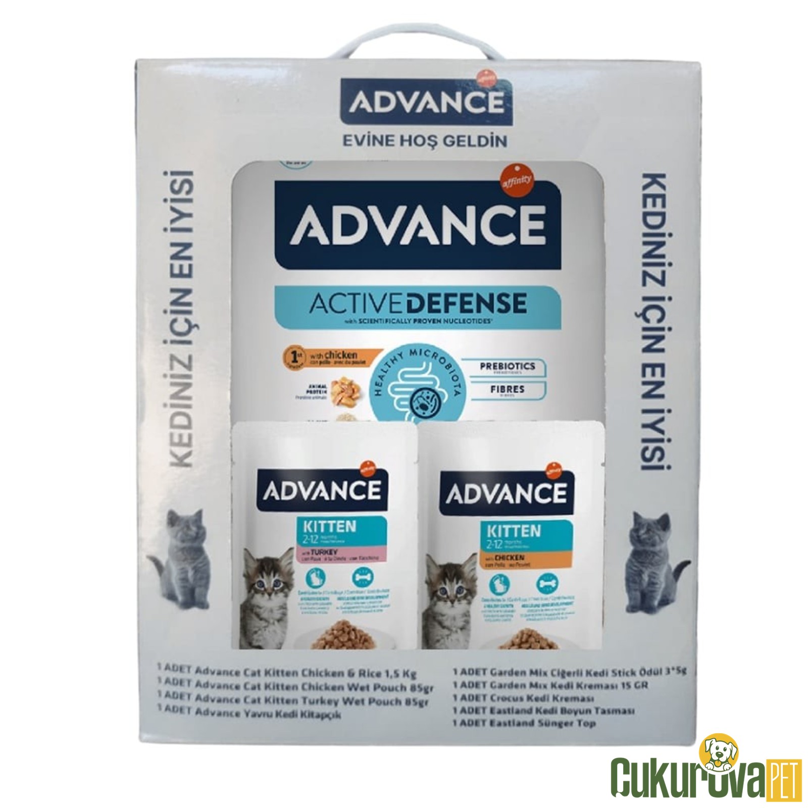 Advance Kitten Yavru Kedi Maması Hoş Geldin Paketi 1.5 Kg
