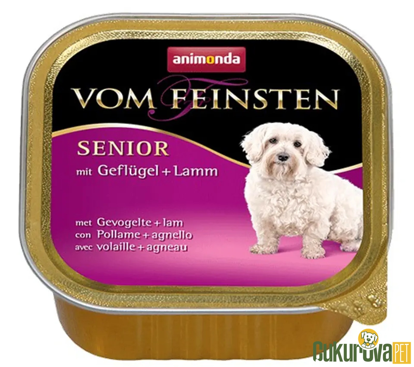 Animonda Vom Senior Kümes Hayvanlı Ve Kuzu Etli̇ Ezme Köpek Konservesi̇ 150 Gr