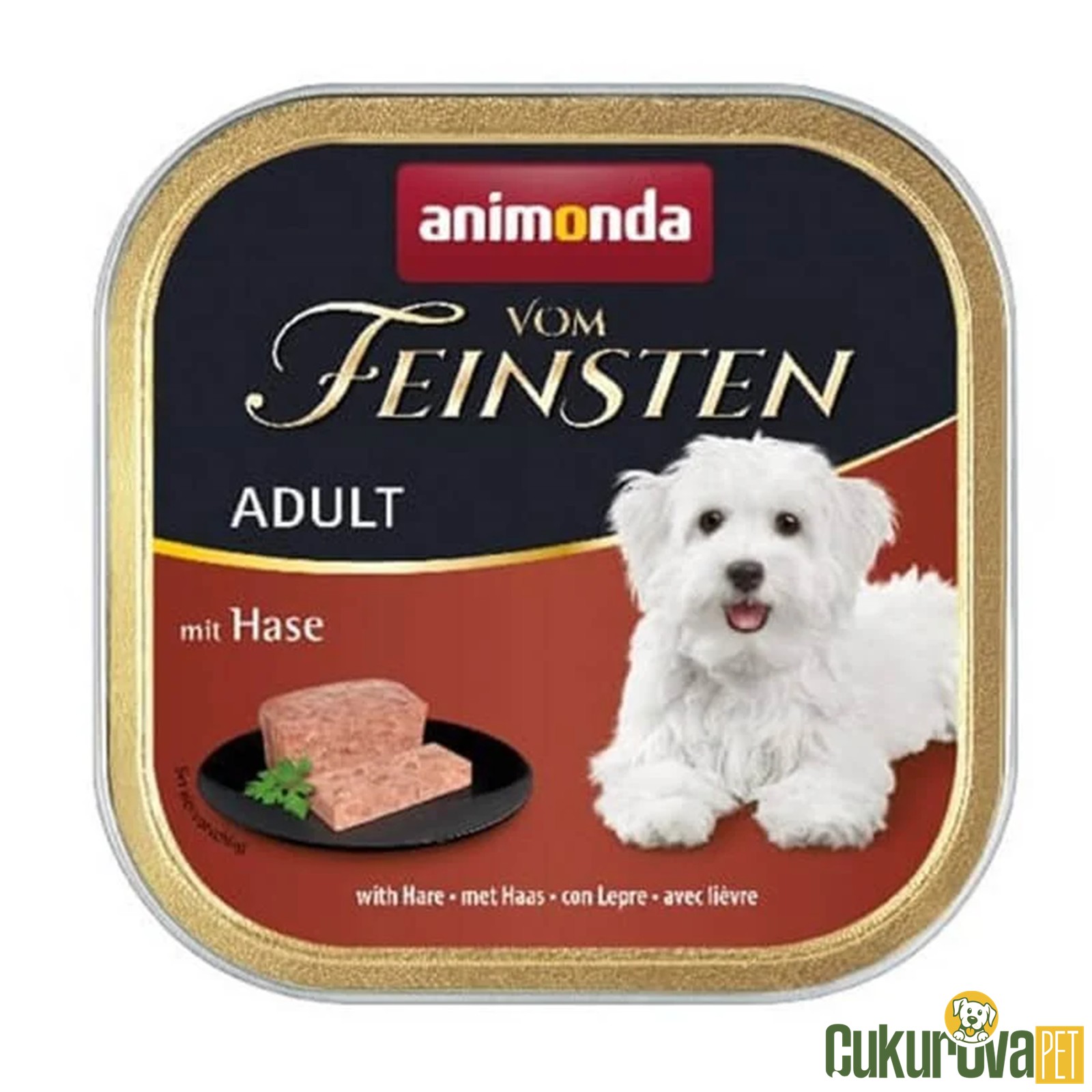 Animonda Vom Feinsten Tavşan Etli̇ Yetişki̇n Köpek Konservesi̇ 150 Gr