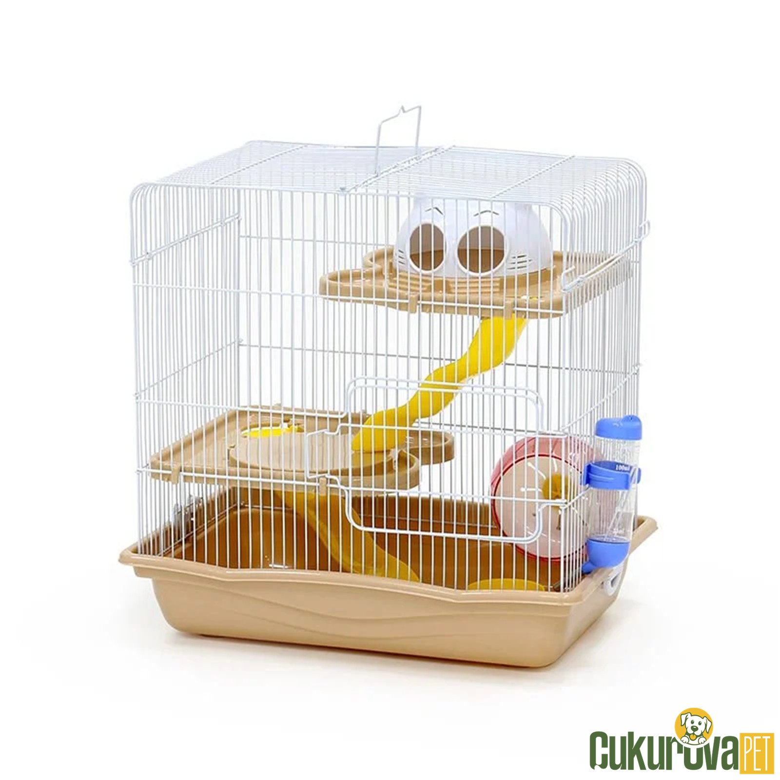 Dayang Aksesuarlı Hamster Kafesi Seti 45 x 30 x 45 Cm